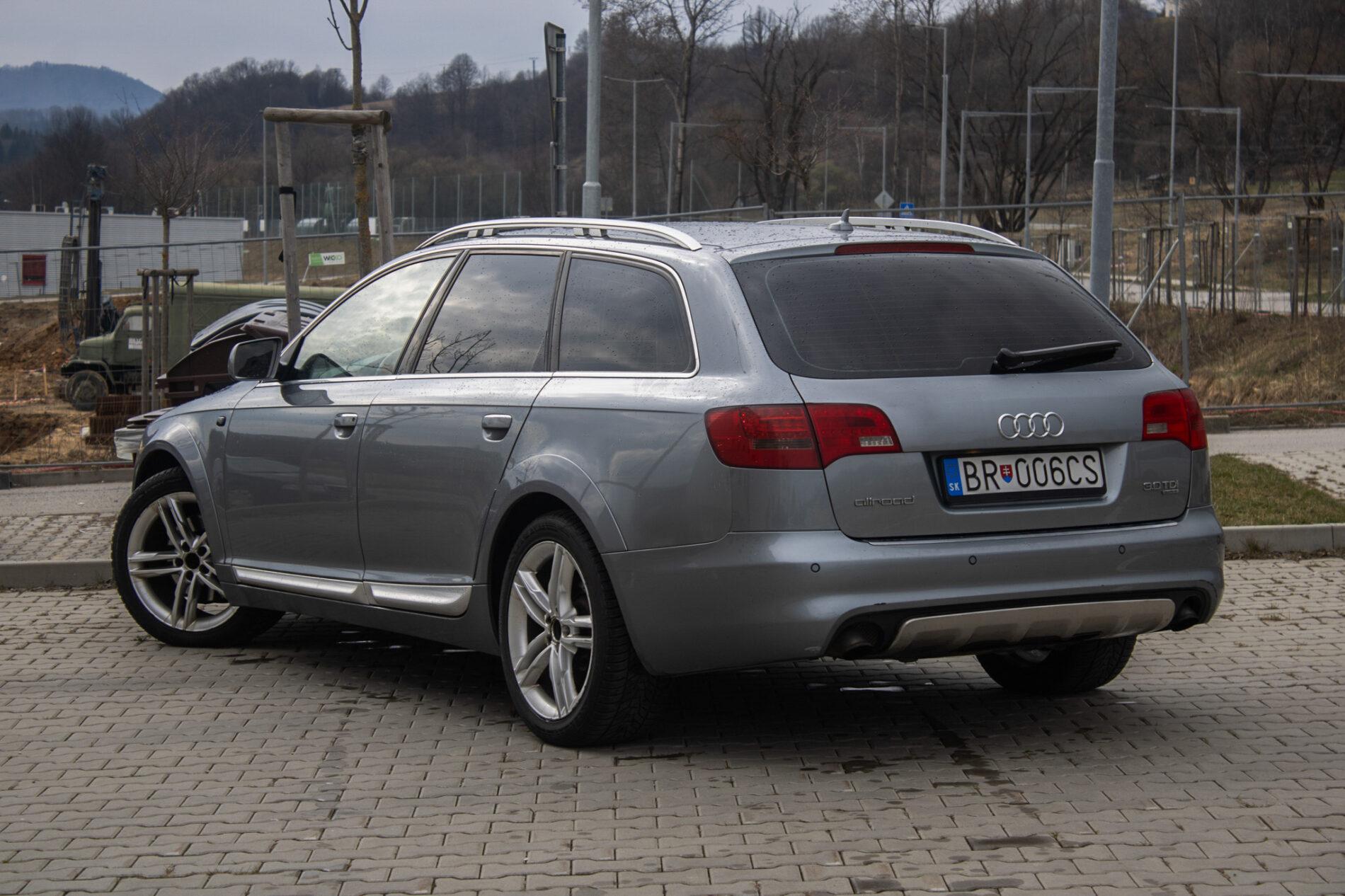 2008 AUDI A6, sivá kombi, 322 480 km