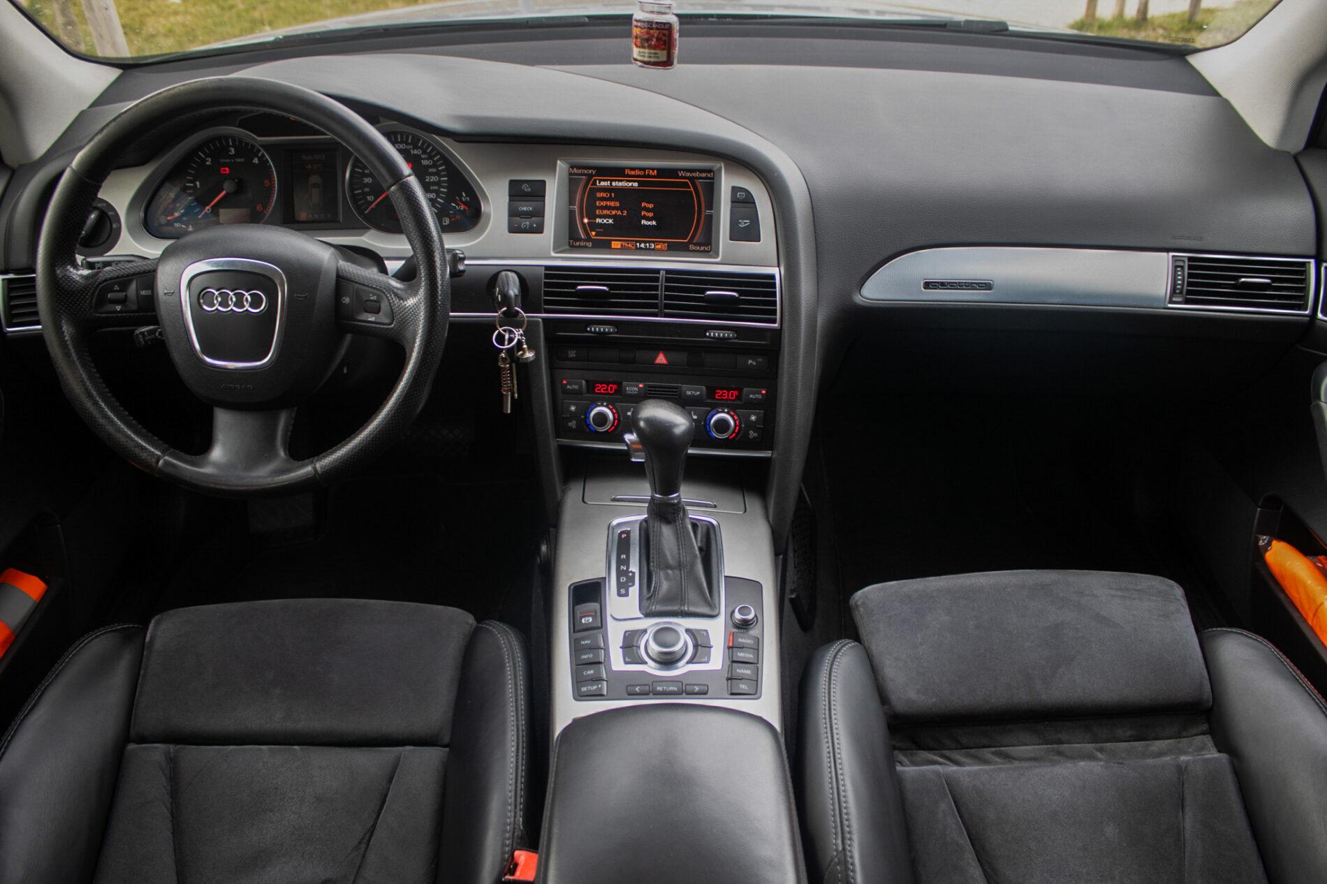 2008 AUDI A6, sivá kombi, 322 480 km