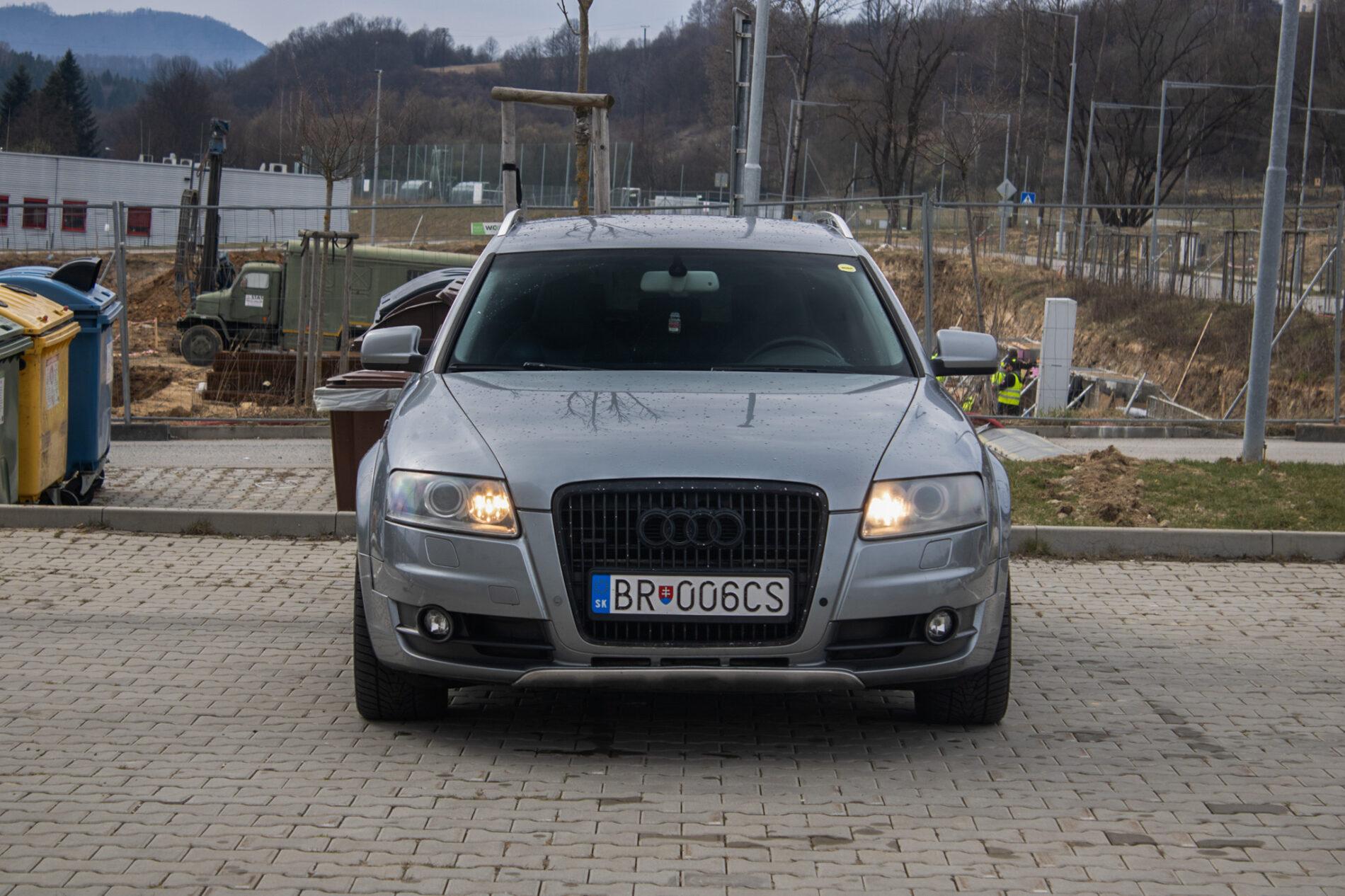 2008 AUDI A6, sivá kombi, 322 480 km