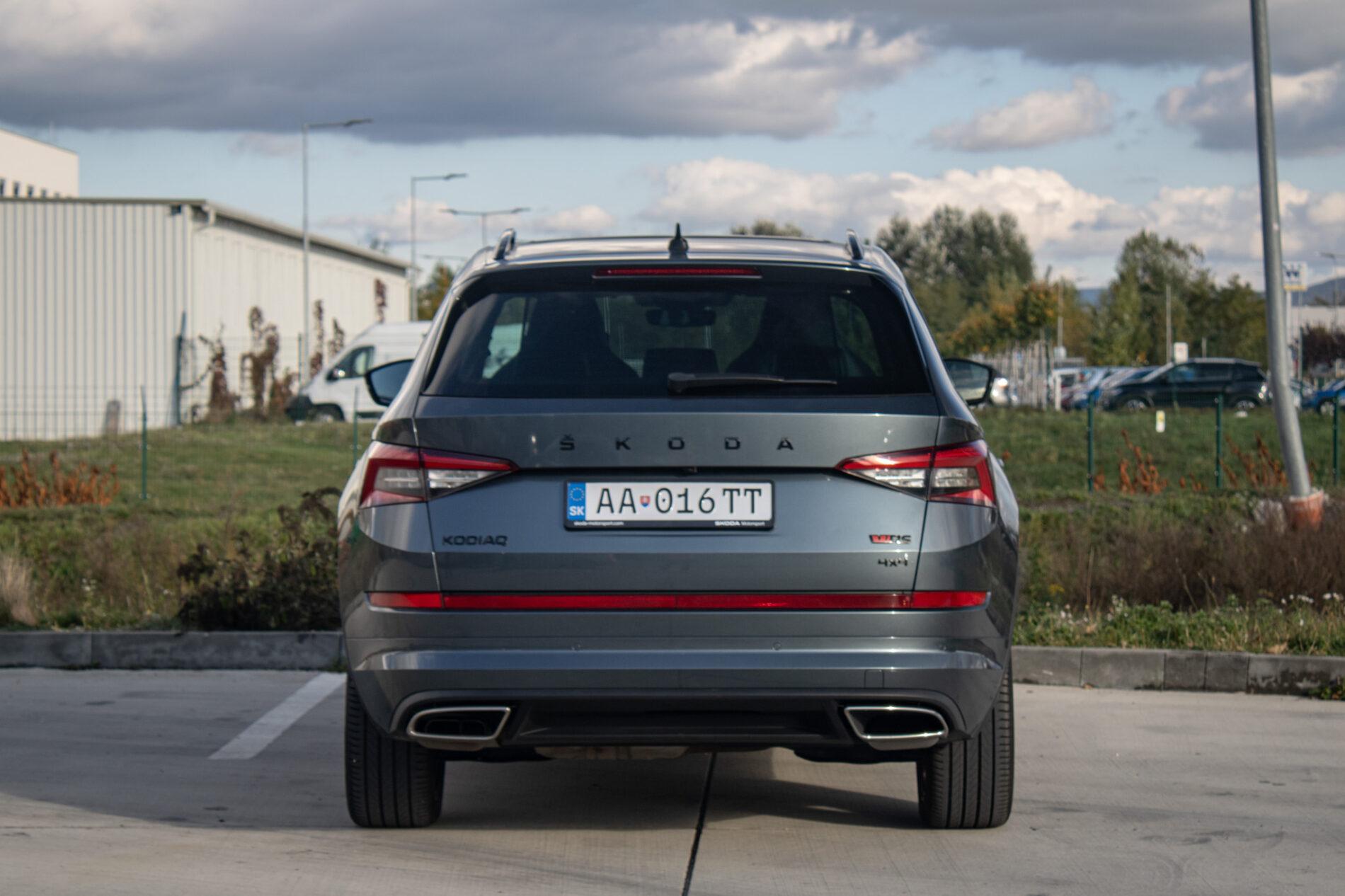 2020 Skoda Kodiaq RS, sivá suv, 131 224 km