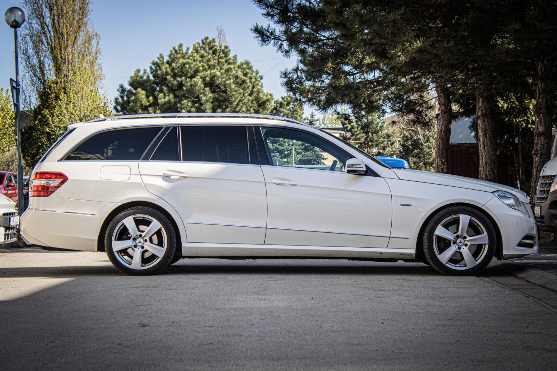 2011 Mercedes-Benz E 300 CDI, biela kombi, 276 846 km