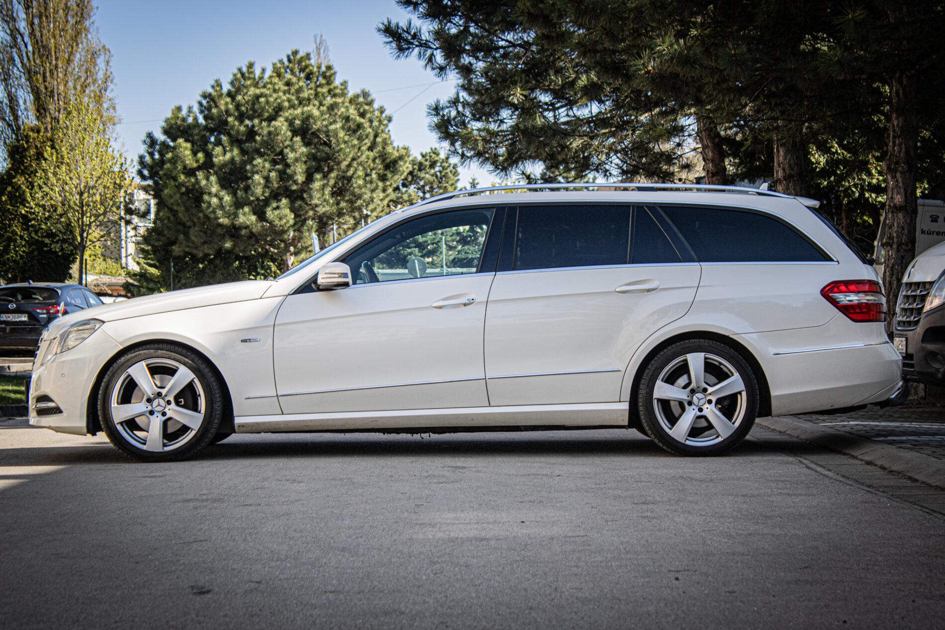 2011 Mercedes-Benz E 300 CDI, biela kombi, 276 846 km
