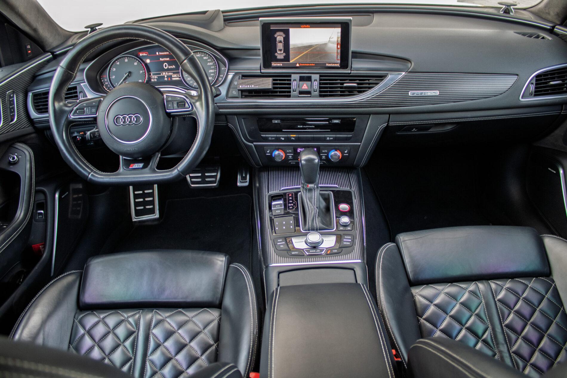 2017 AUDI S6, biela sedan, 168 986 km