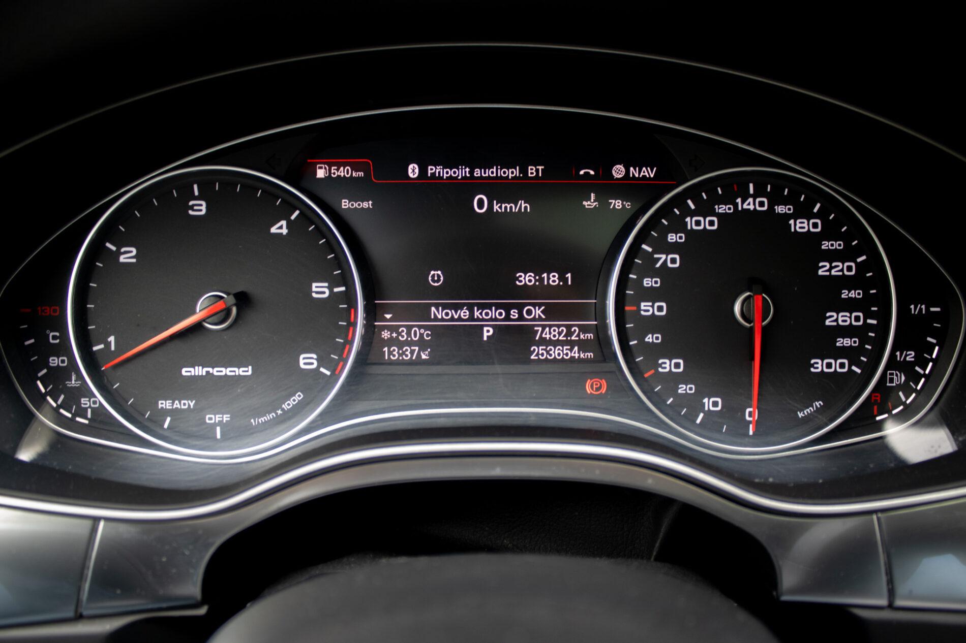 2016 AUDI A6, biela kombi, 253 654 km