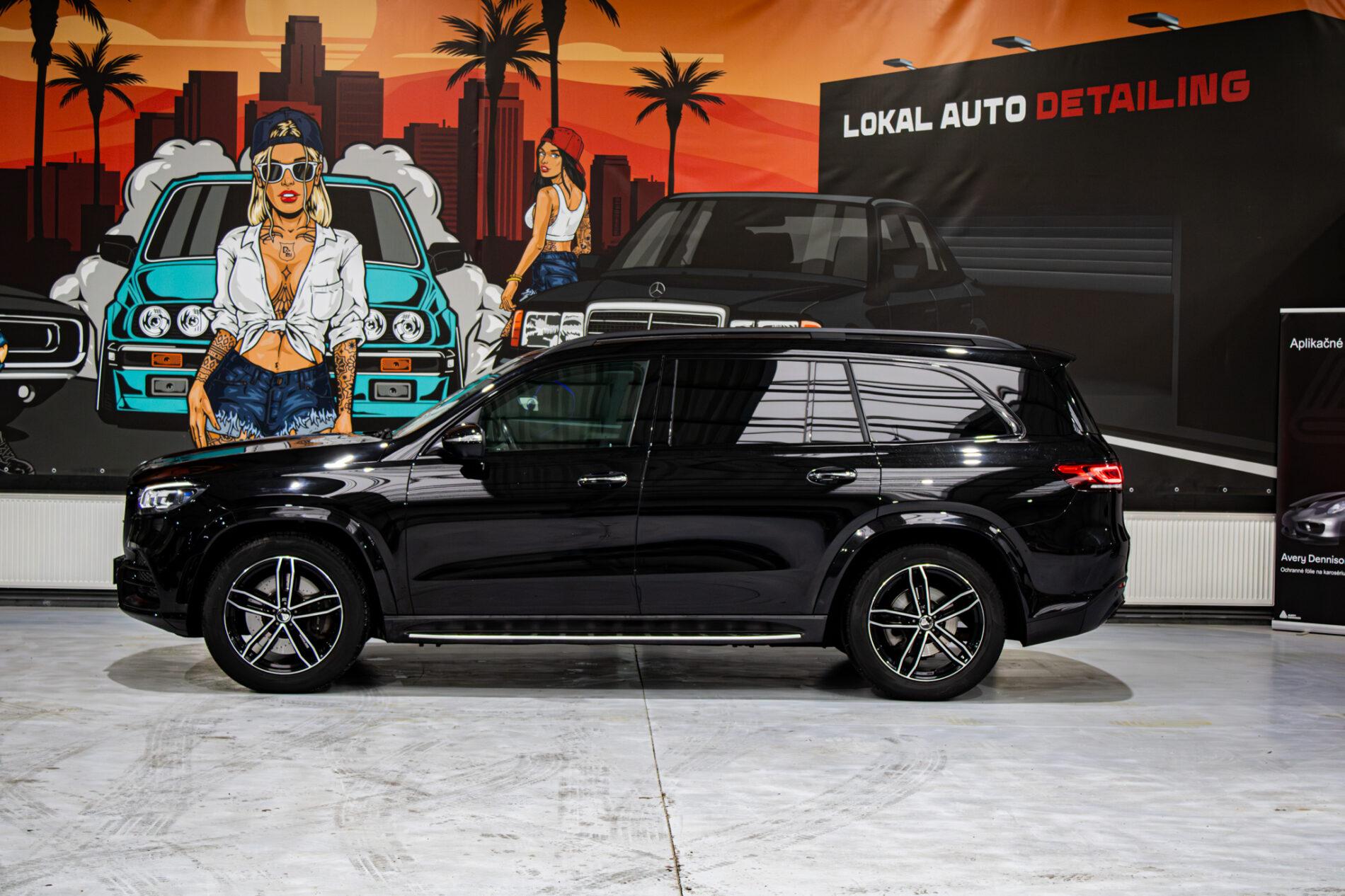 2021 Mercedes-Benz GLS 400d, čierna suv, 79 992 km