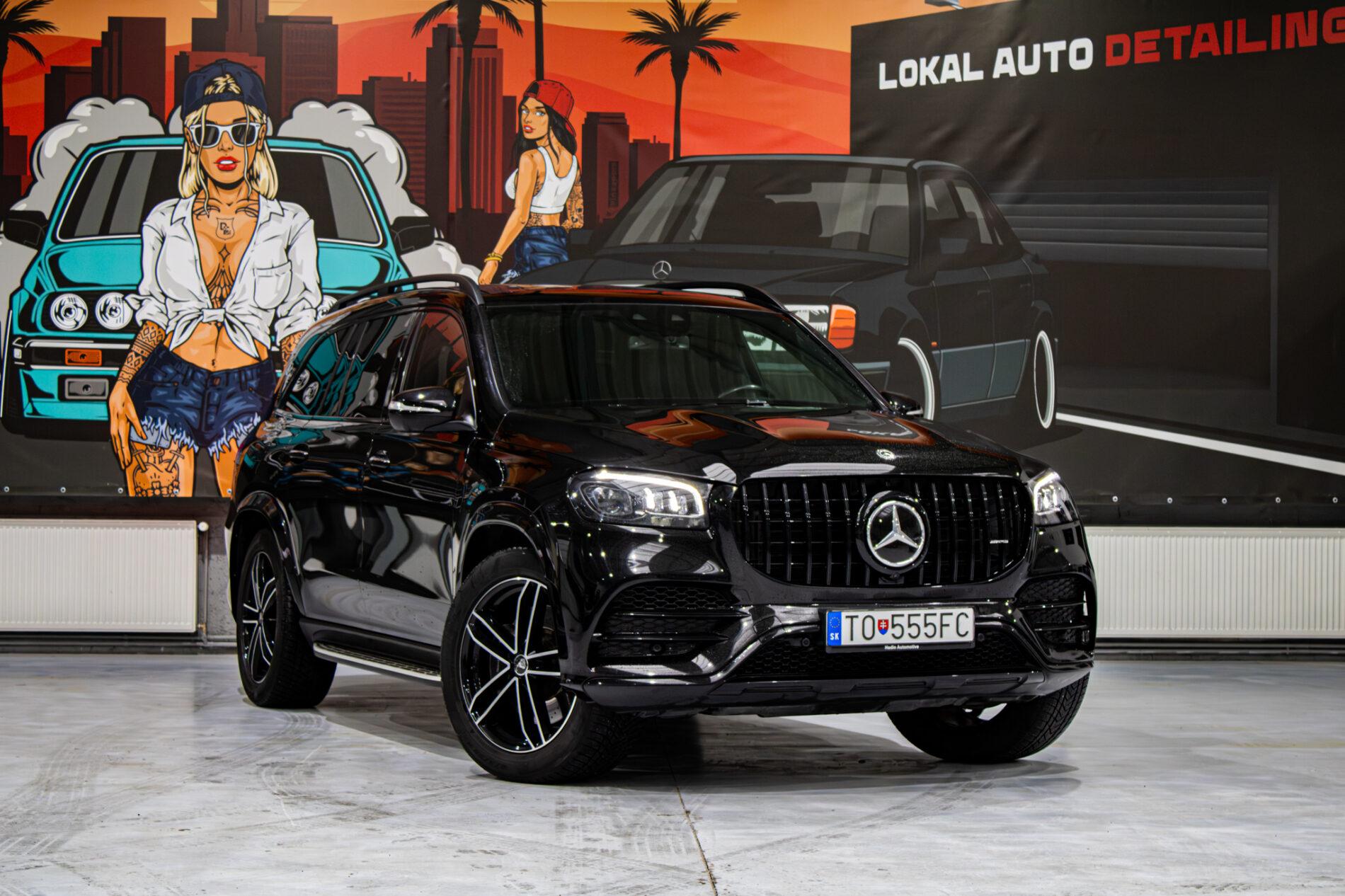2021 Mercedes-Benz GLS 400d, čierna suv, 79 992 km