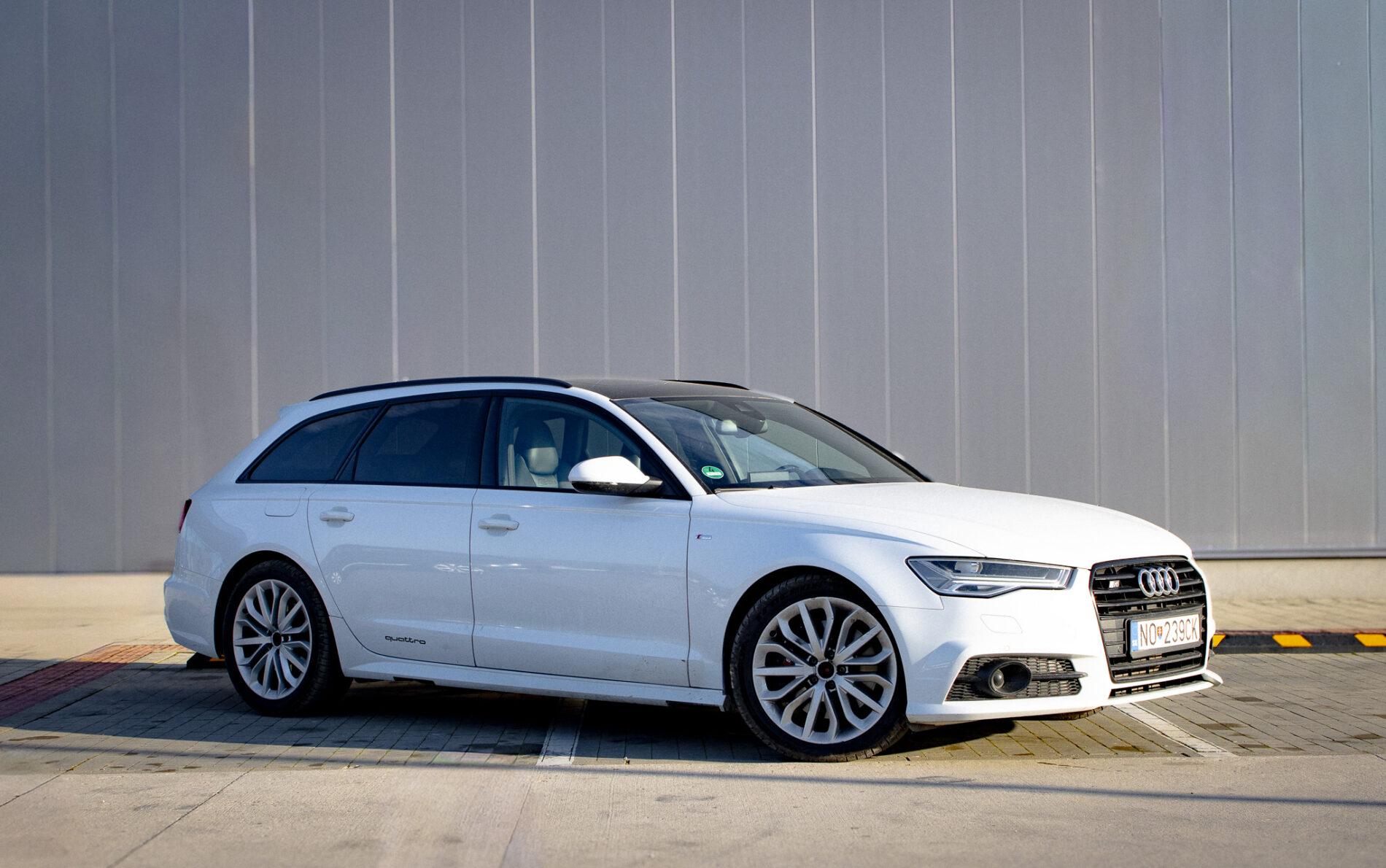 2015 AUDI A6, biela kombi, 281 000 km