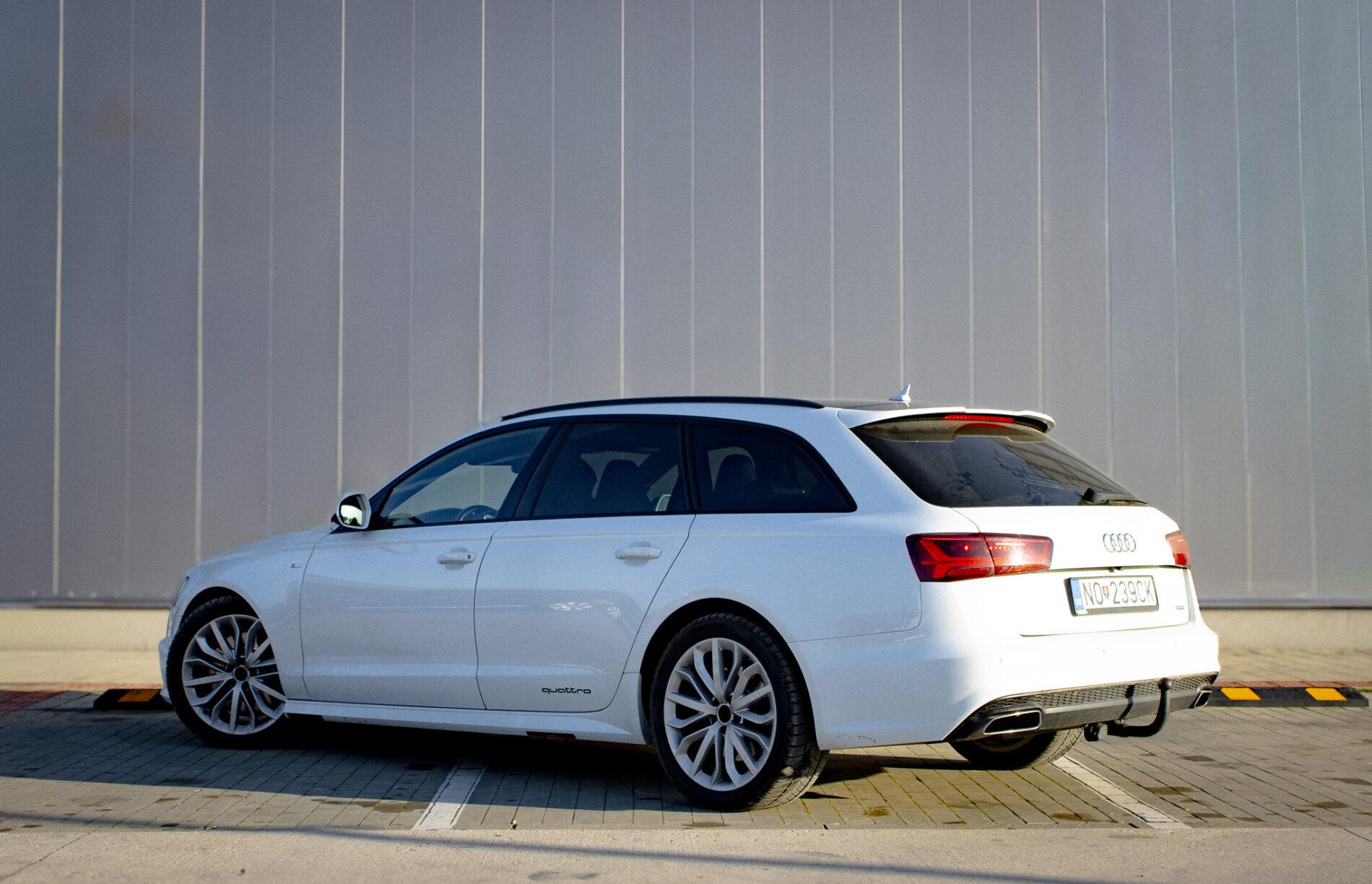 2015 AUDI A6, biela kombi, 281 000 km