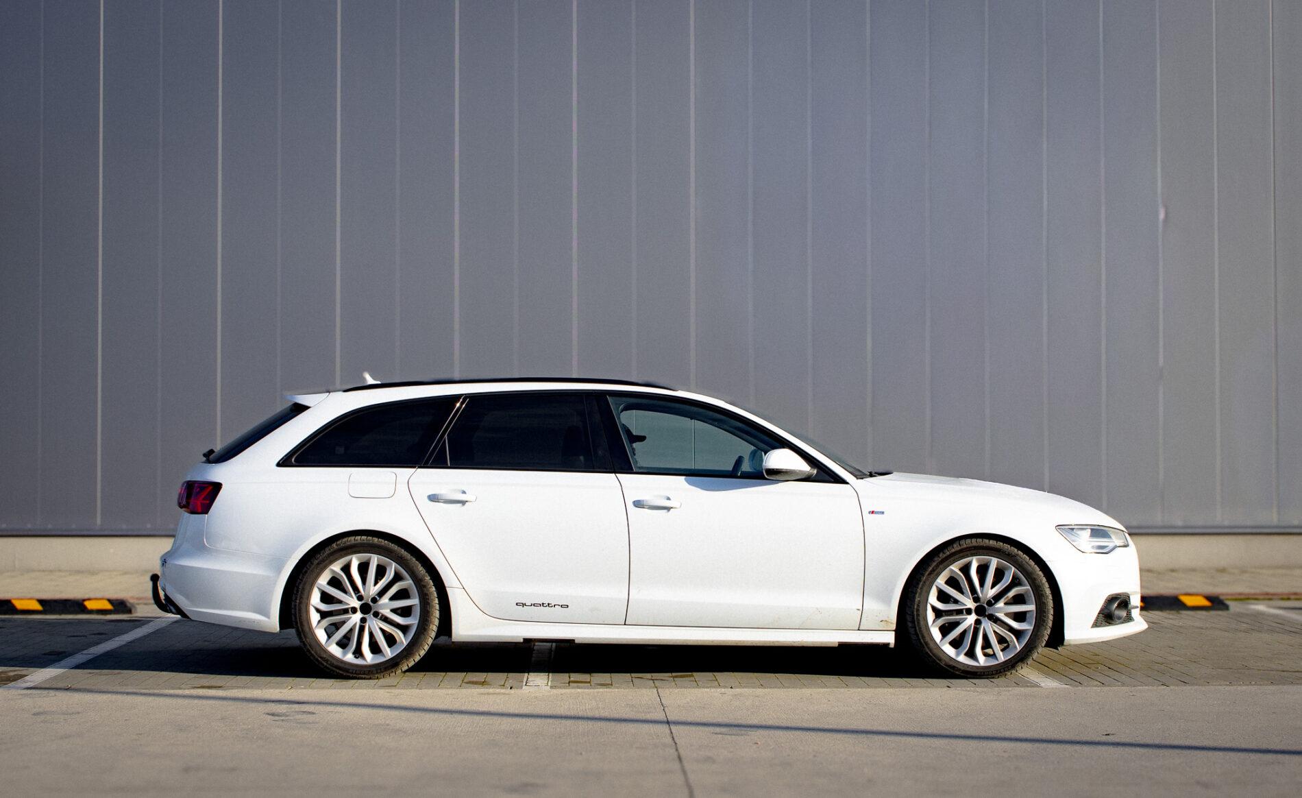 2015 AUDI A6, biela kombi, 281 000 km