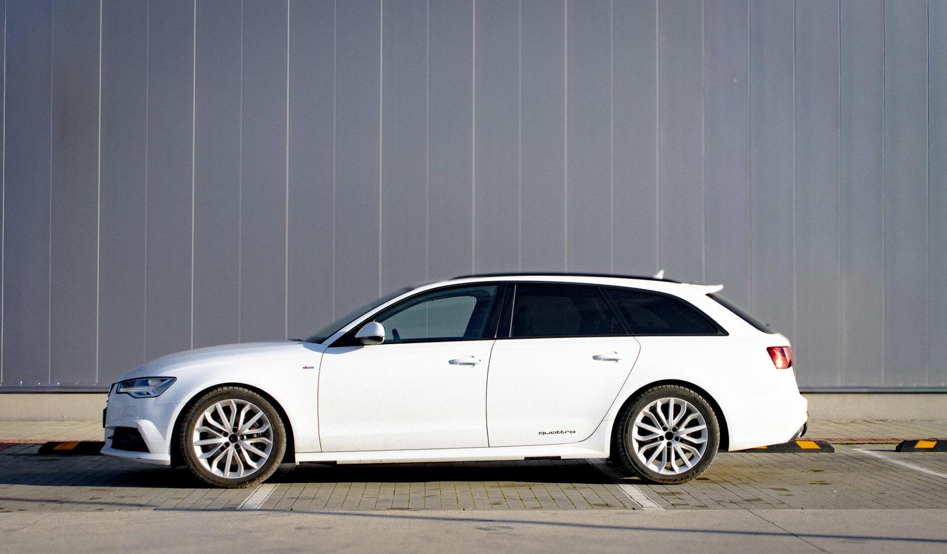 2015 AUDI A6, biela kombi, 281 000 km