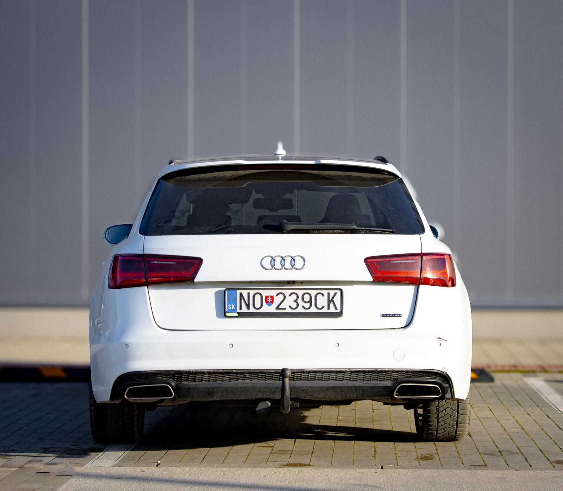 2015 AUDI A6, biela kombi, 281 000 km