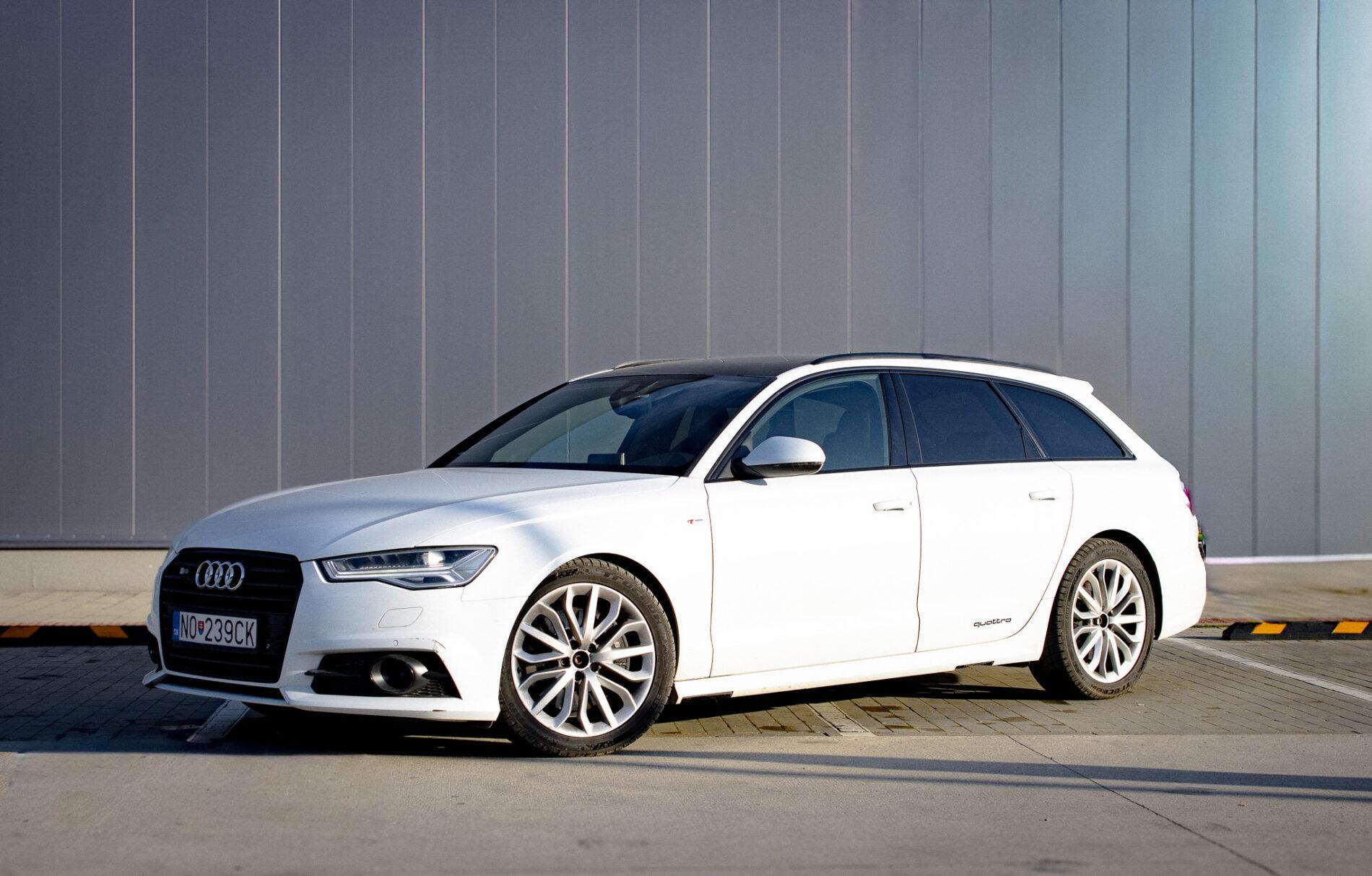 2015 AUDI A6, biela kombi, 281 000 km