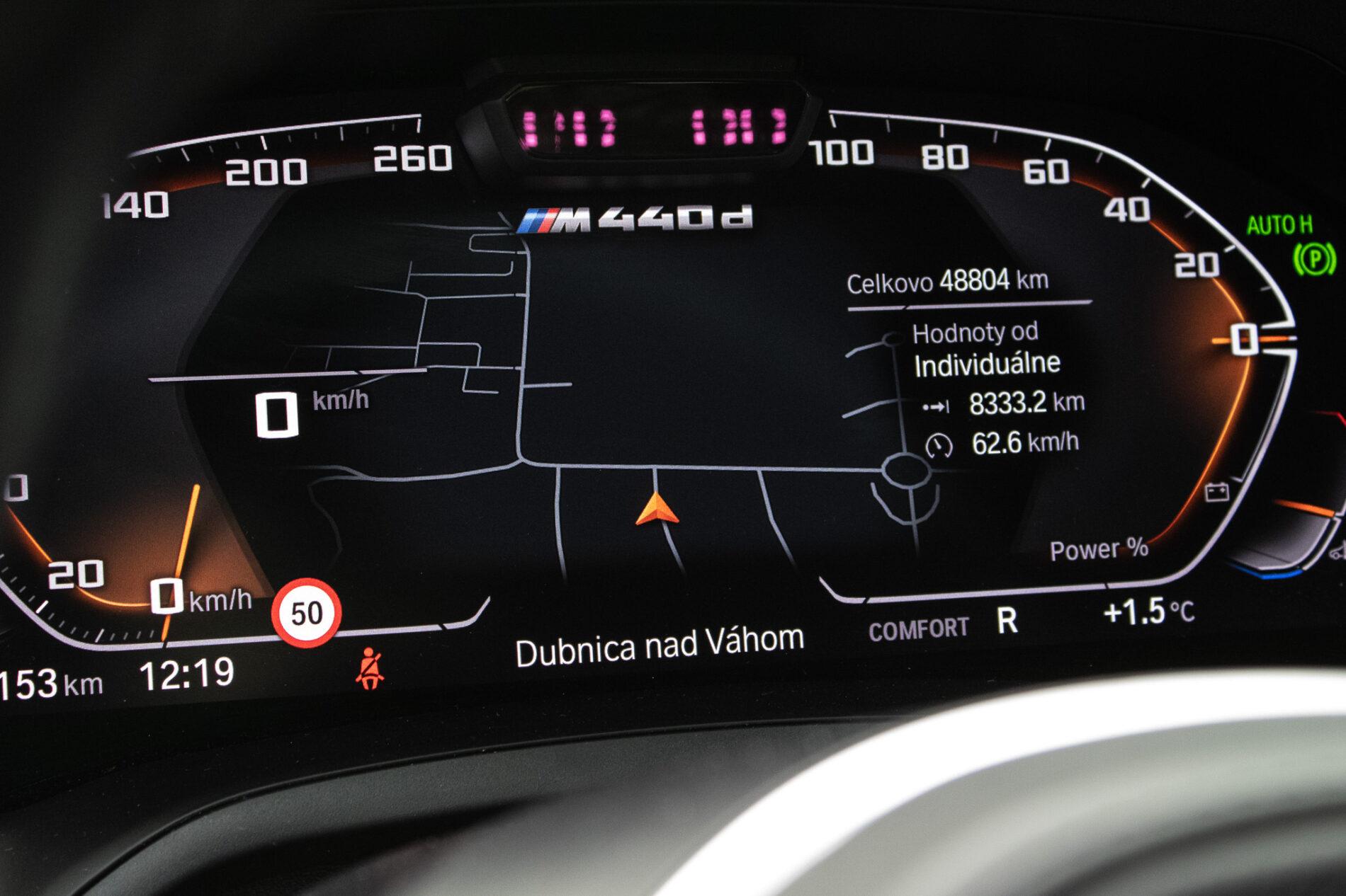 2021 BMW M440d, červená kupé, 48 804 km
