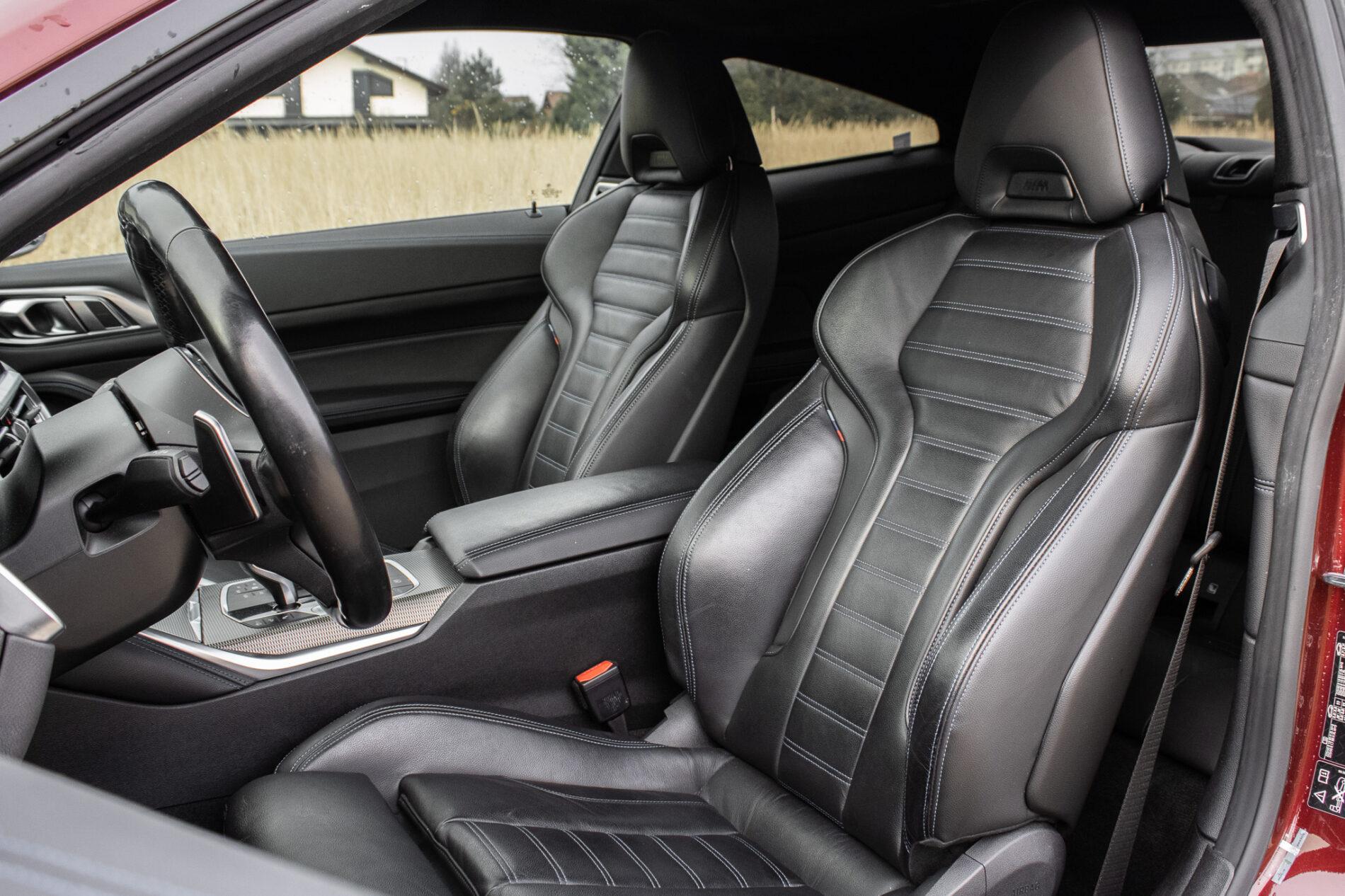 2021 BMW M440d, červená kupé, 48 804 km