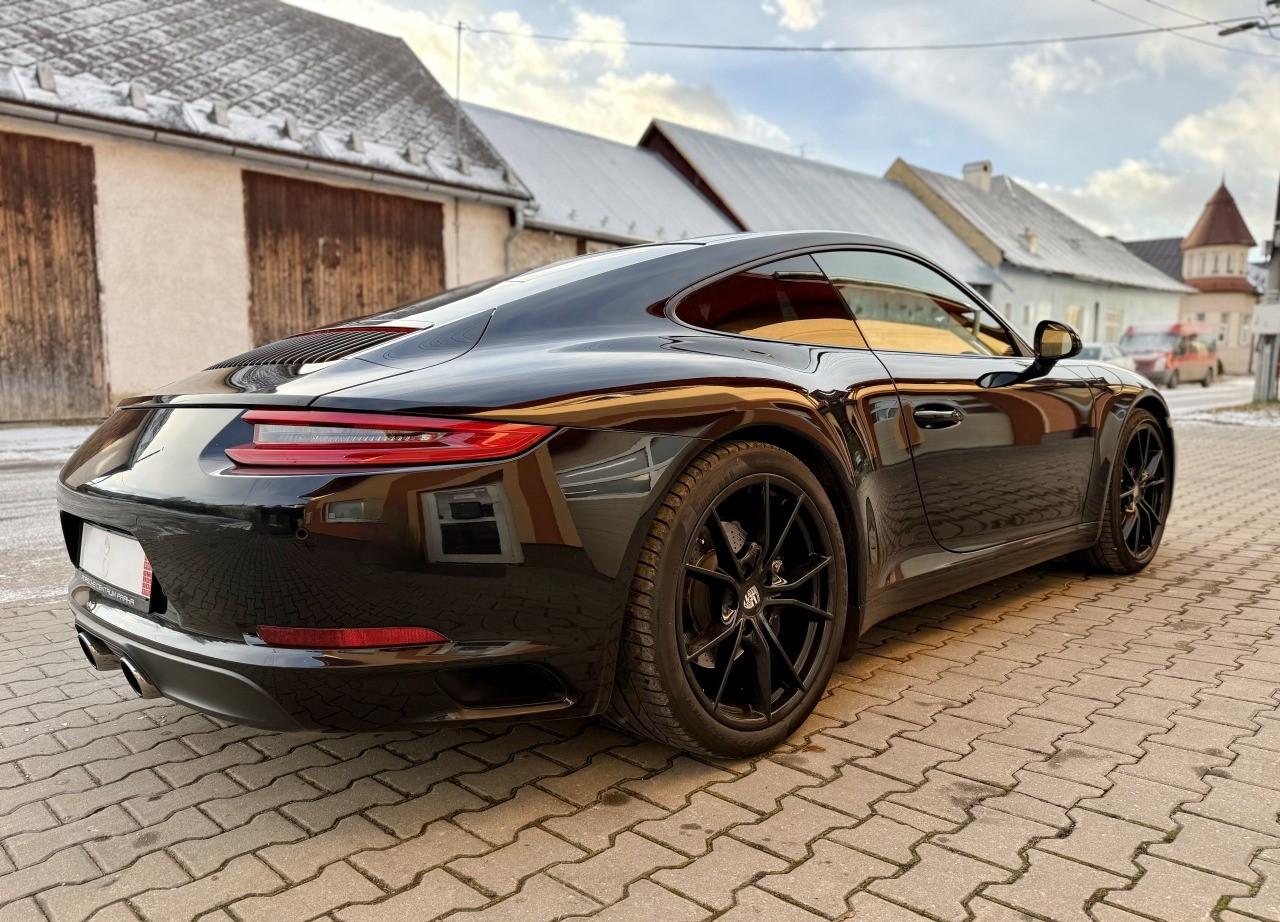 2018 Porsche 991 Carrera, čierna kupé, 53 090 km