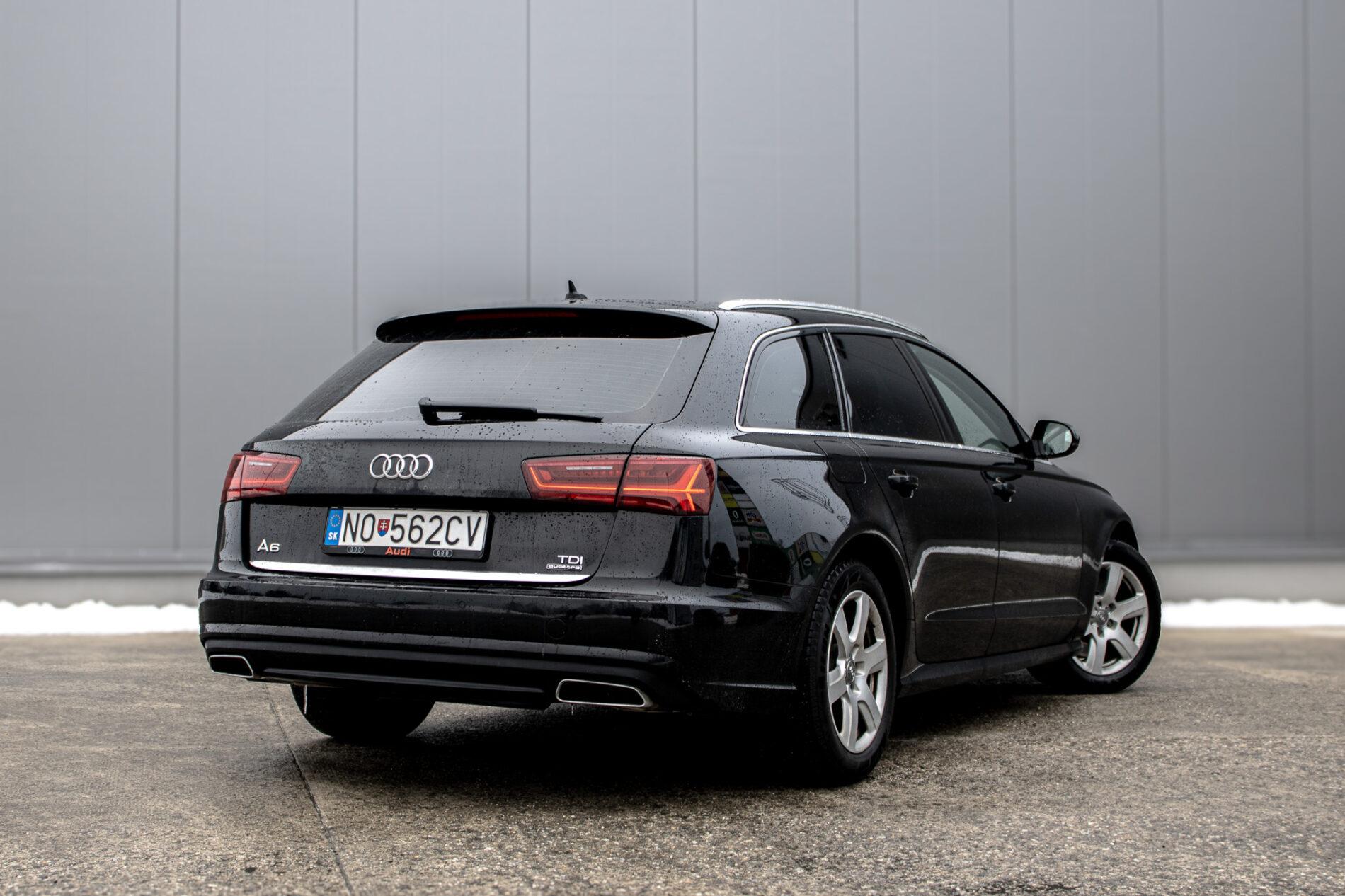 2016 AUDI A6, čierna kombi, 225 800 km