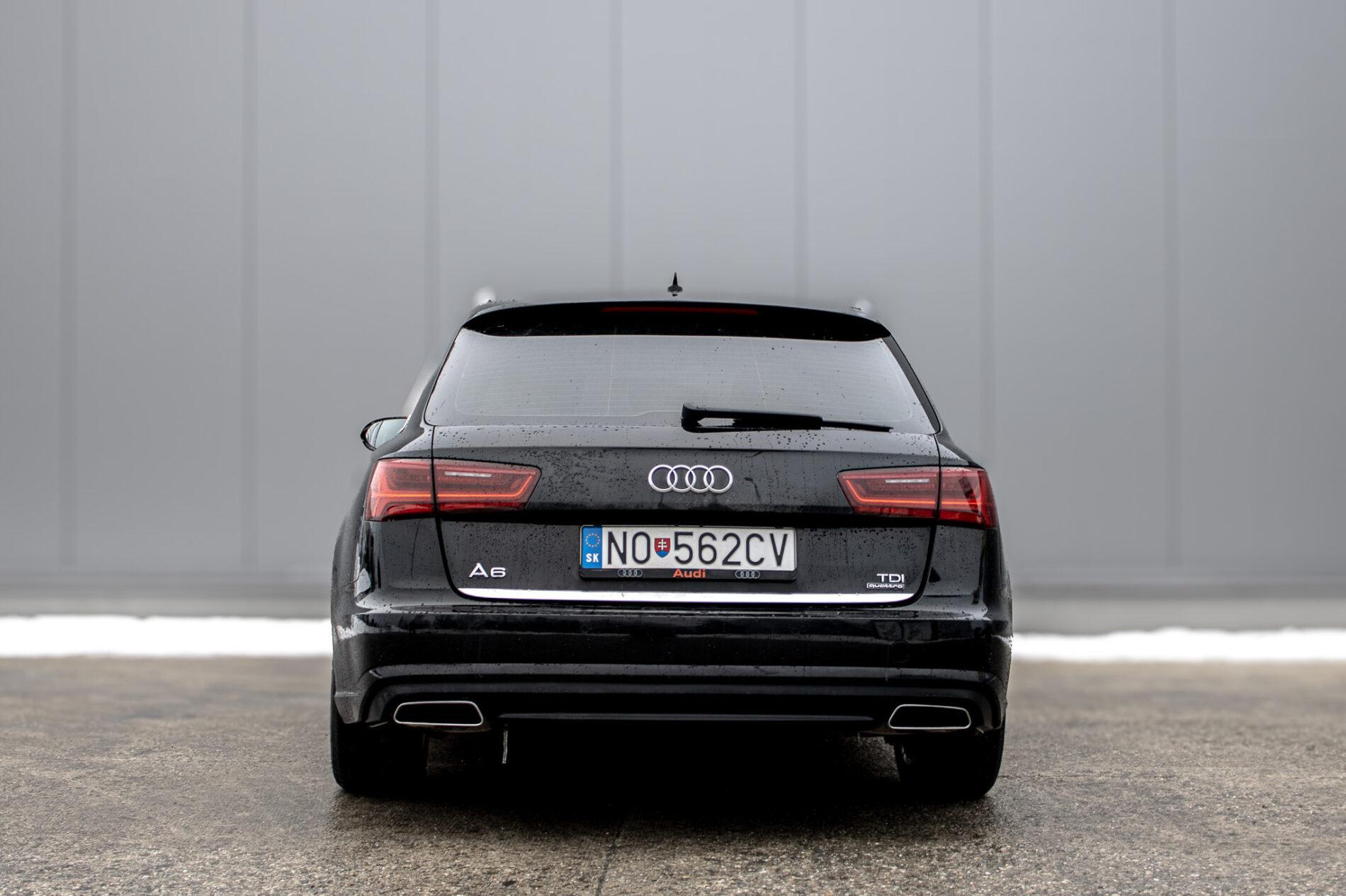 2016 AUDI A6, čierna kombi, 225 800 km