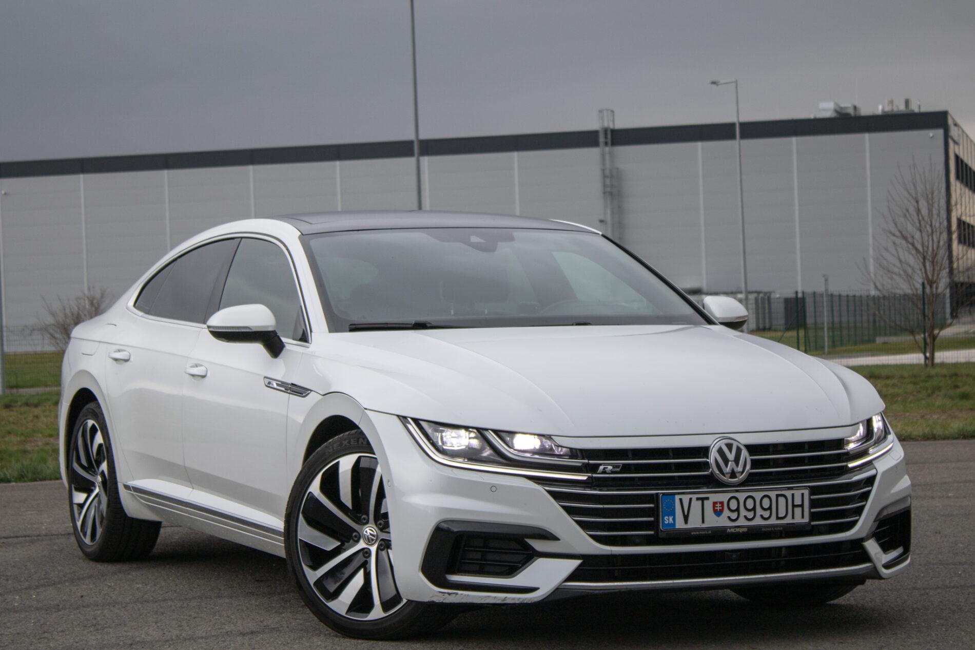 2018 Volkswagen Arteon, biela sedan, 106 961 km