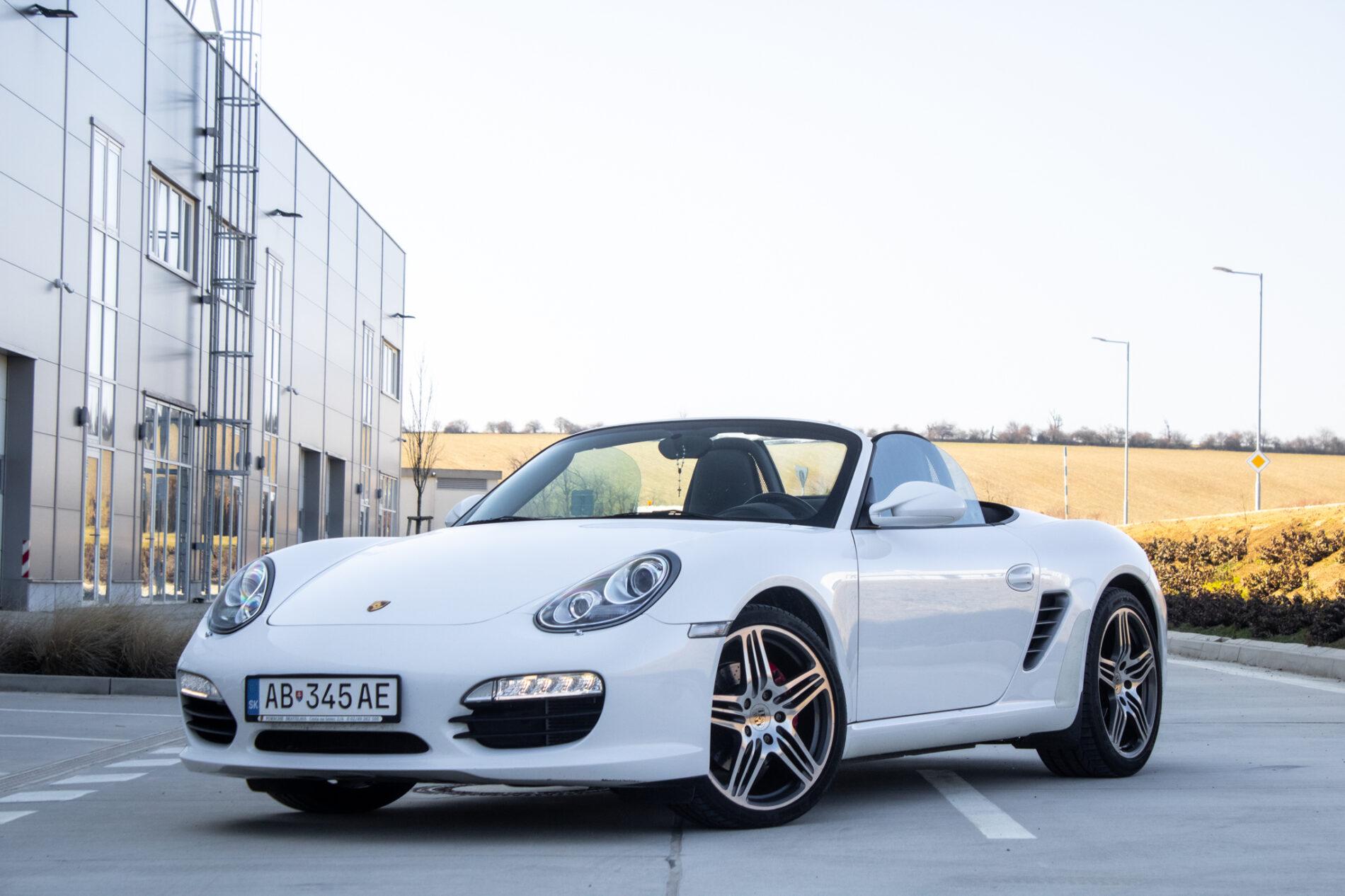 2010 Porsche Boxster S, biela kabriolet, 57 649 km