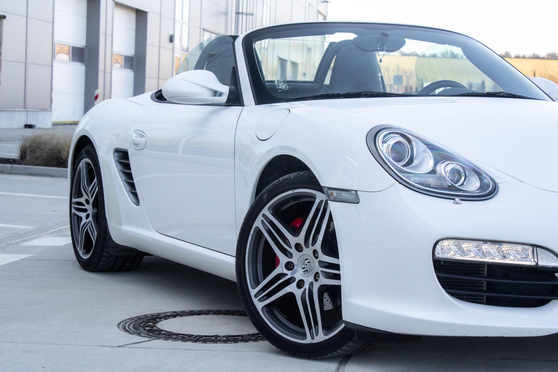 2010 Porsche Boxster S, biela kabriolet, 57 649 km