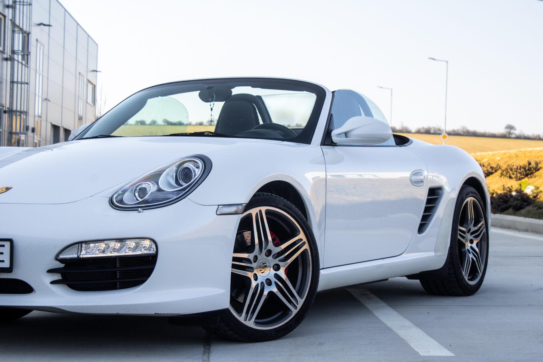 2010 Porsche Boxster S, biela kabriolet, 57 649 km