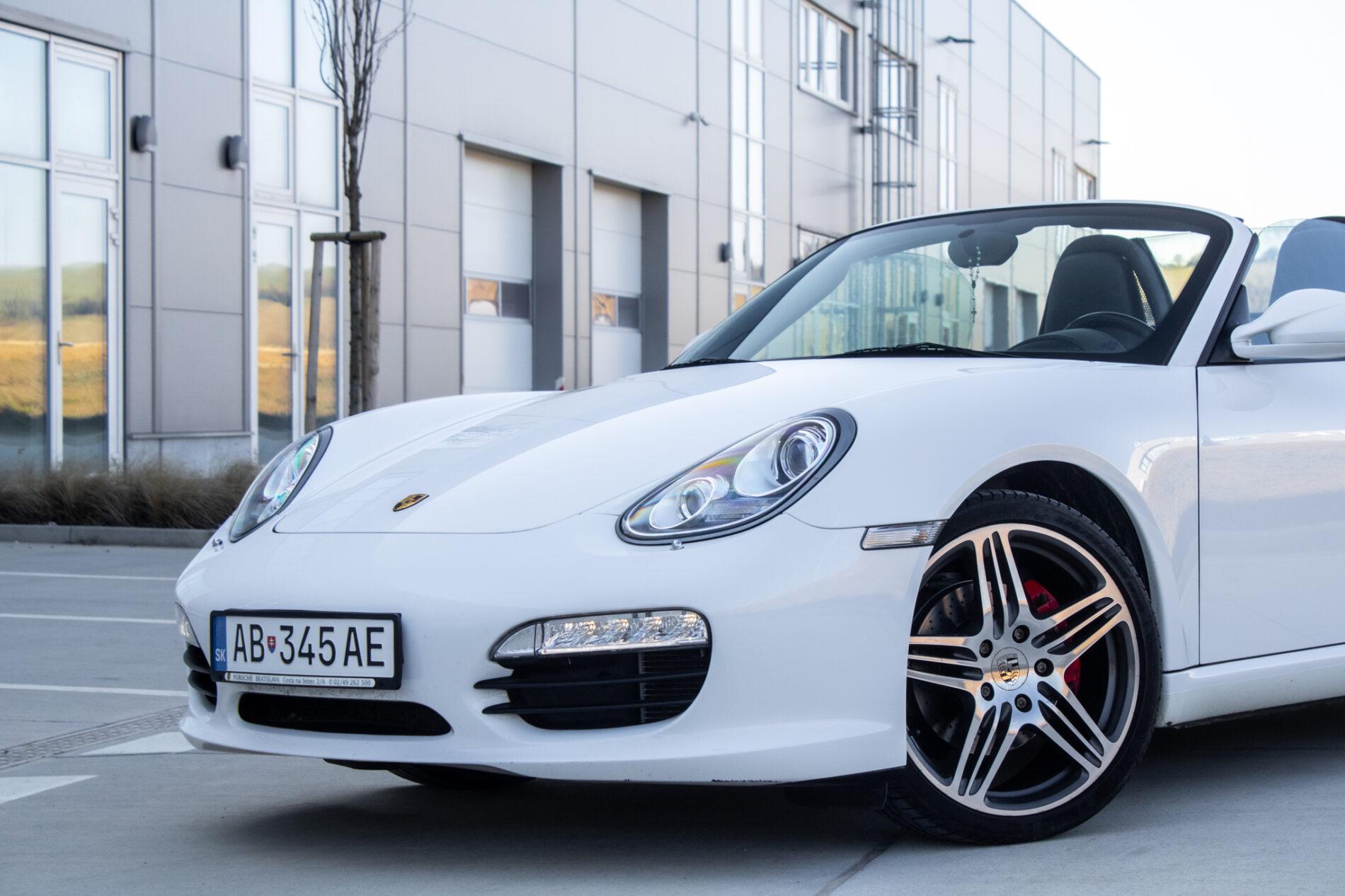 2010 Porsche Boxster S, biela kabriolet, 57 649 km