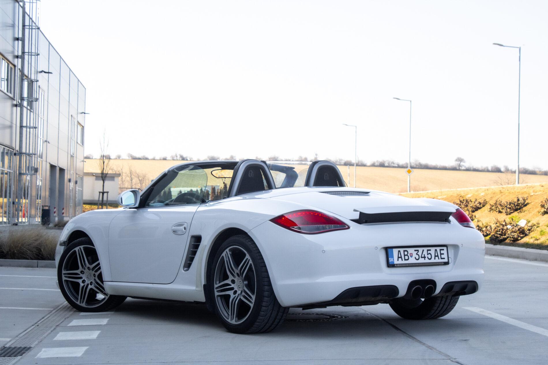2010 Porsche Boxster S, biela kabriolet, 57 649 km