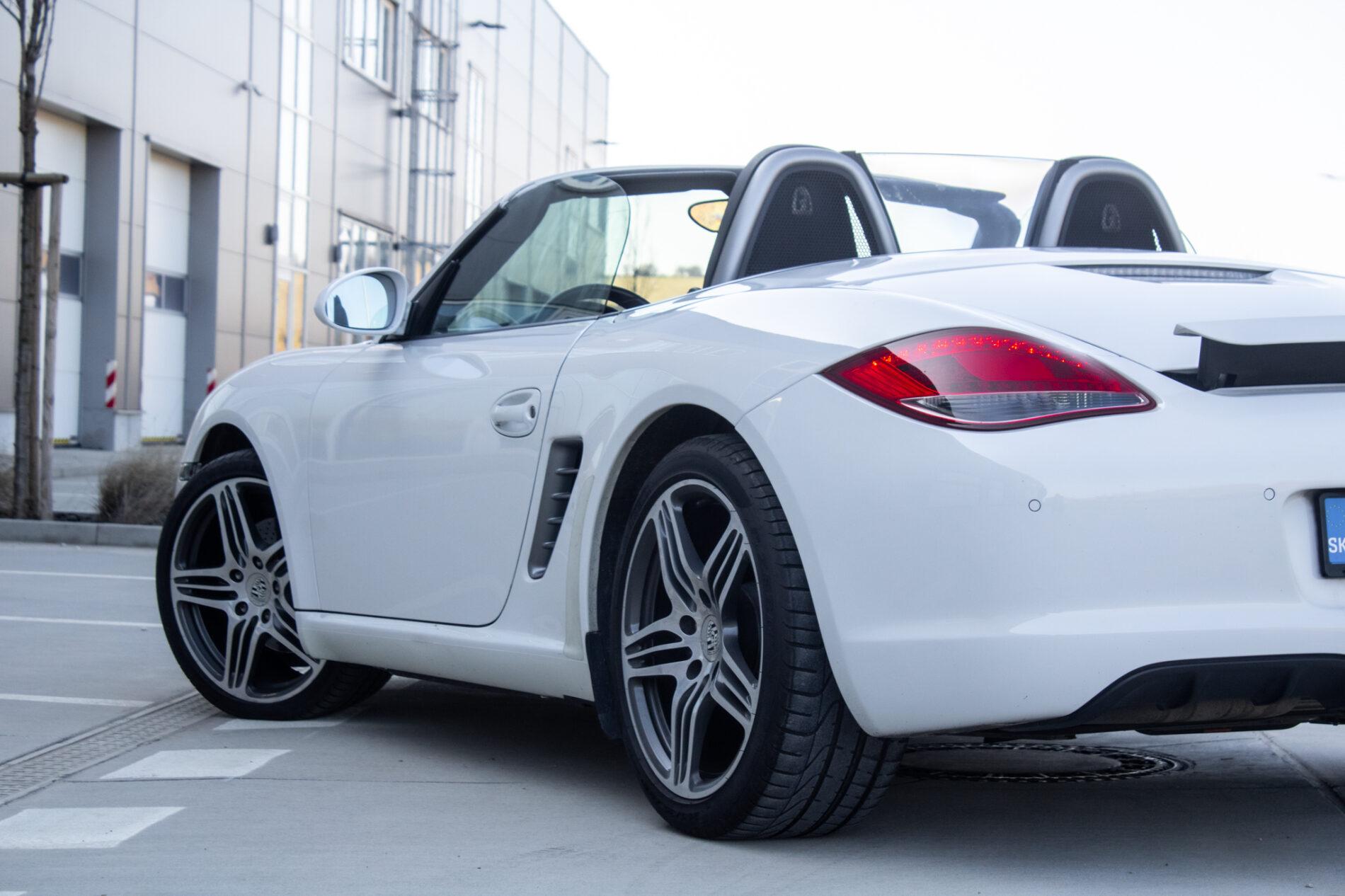 2010 Porsche Boxster S, biela kabriolet, 57 649 km