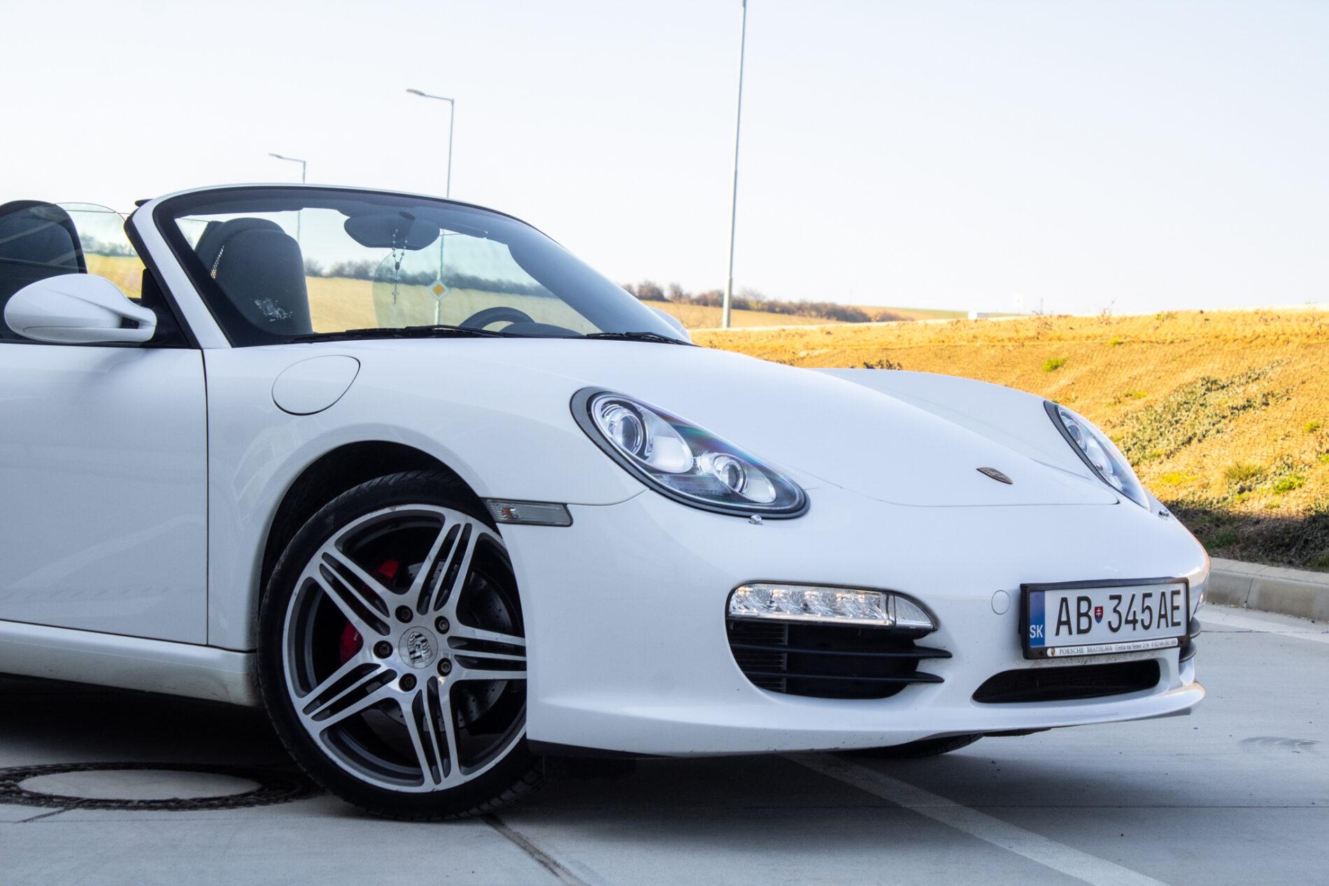 2010 Porsche Boxster S, biela kabriolet, 57 649 km