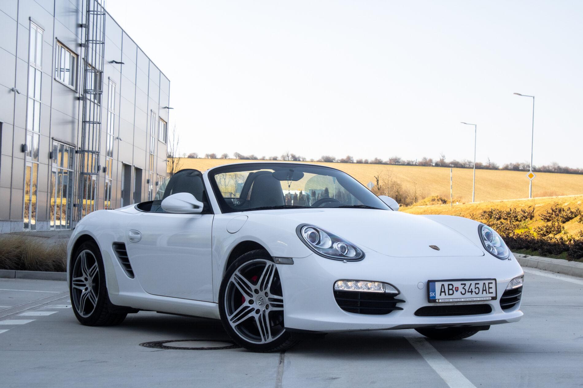 2010 Porsche Boxster S, biela kabriolet, 57 649 km
