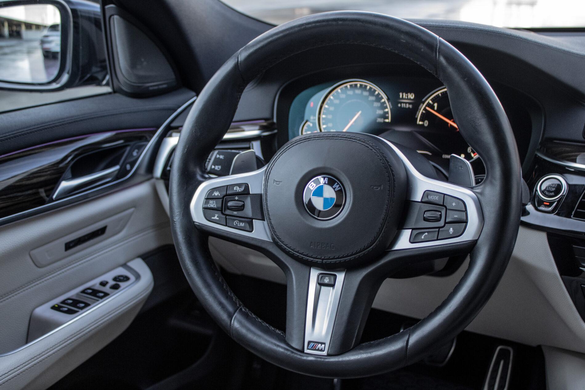 2018 BMW 640d, čierna, 141 732 km
