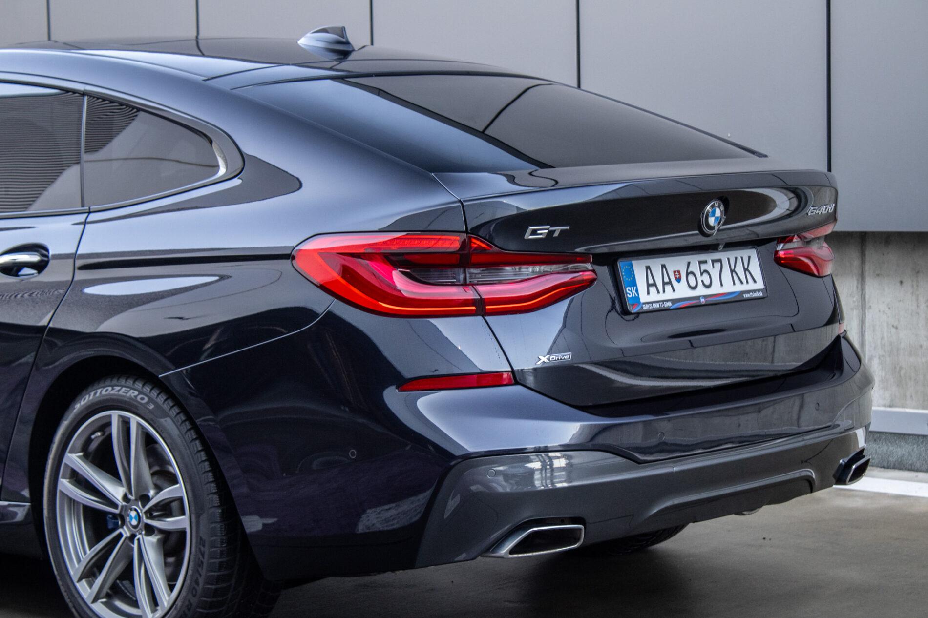 2018 BMW 640d, čierna, 141 732 km
