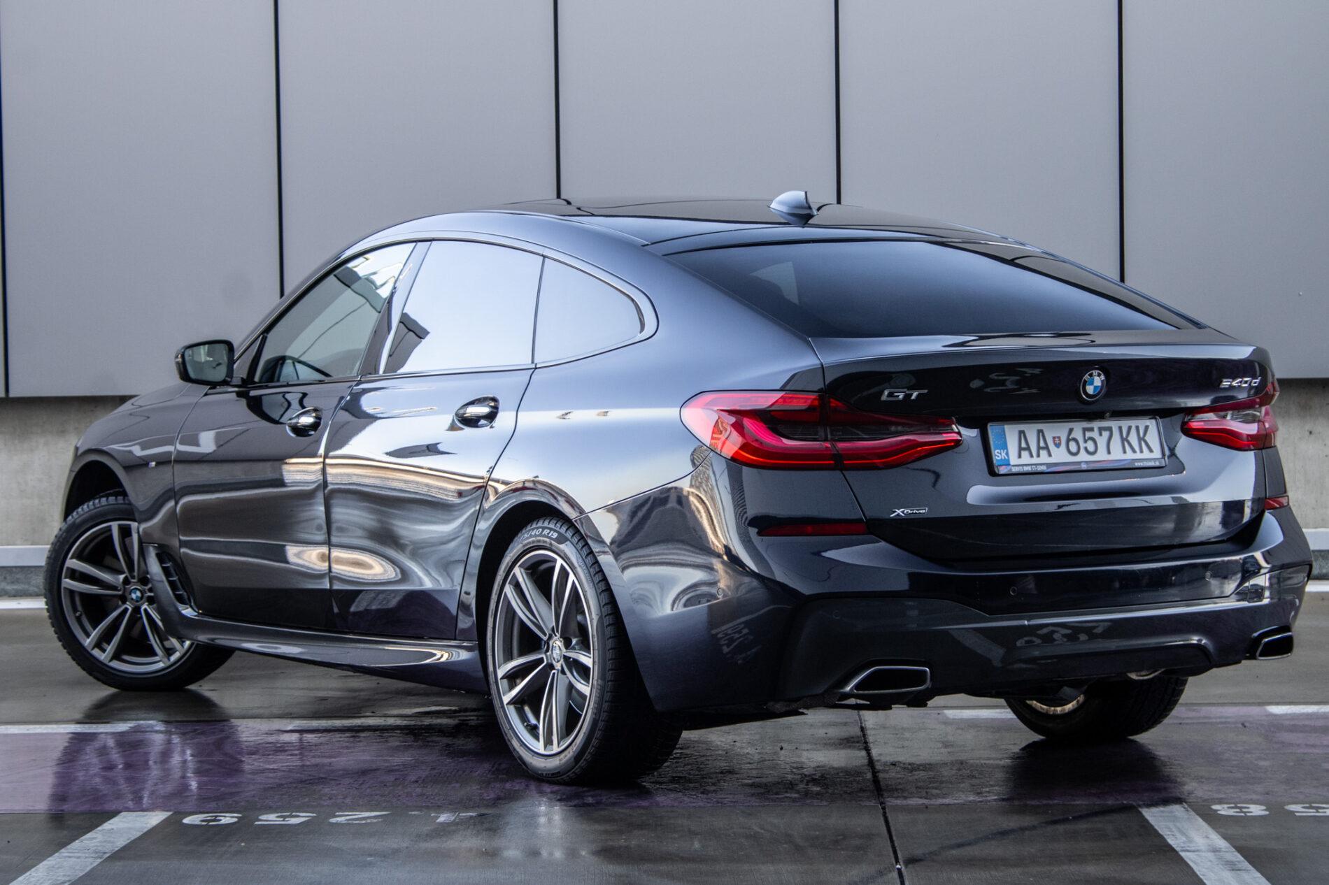 2018 BMW 640d, čierna, 141 732 km