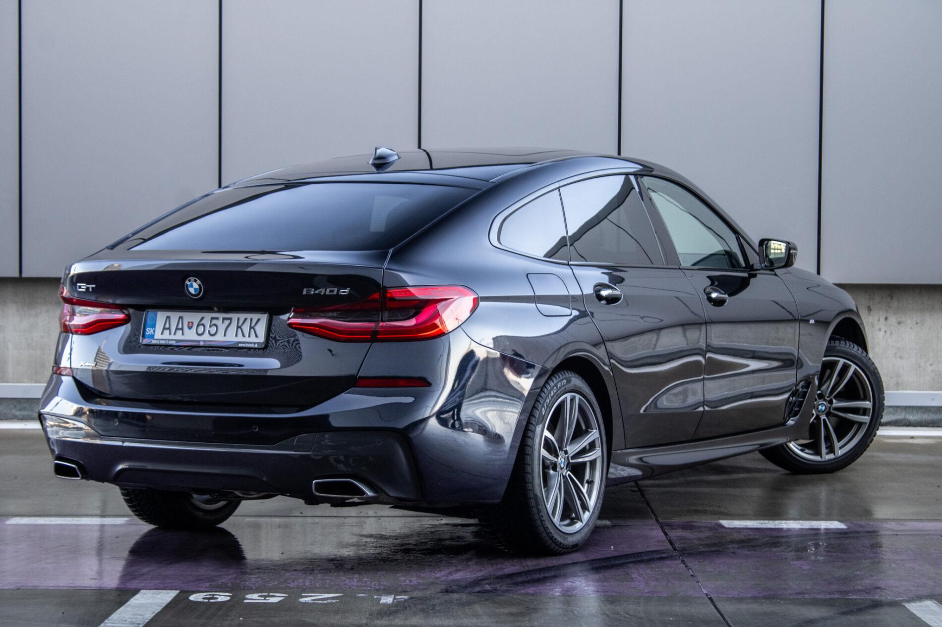 2018 BMW 640d, čierna, 141 732 km