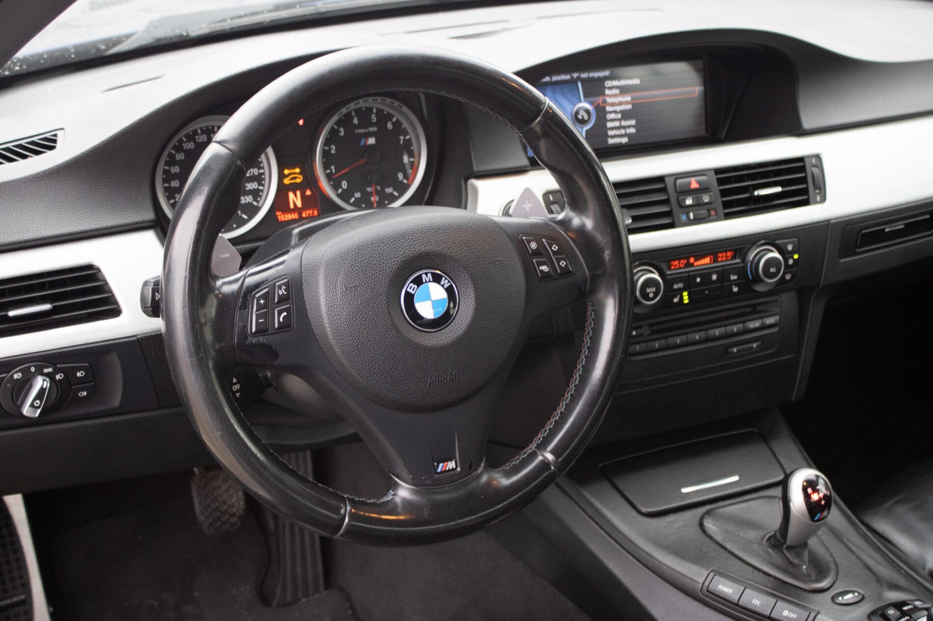 2010 BMW M3, modrá kupé, 152 846 km
