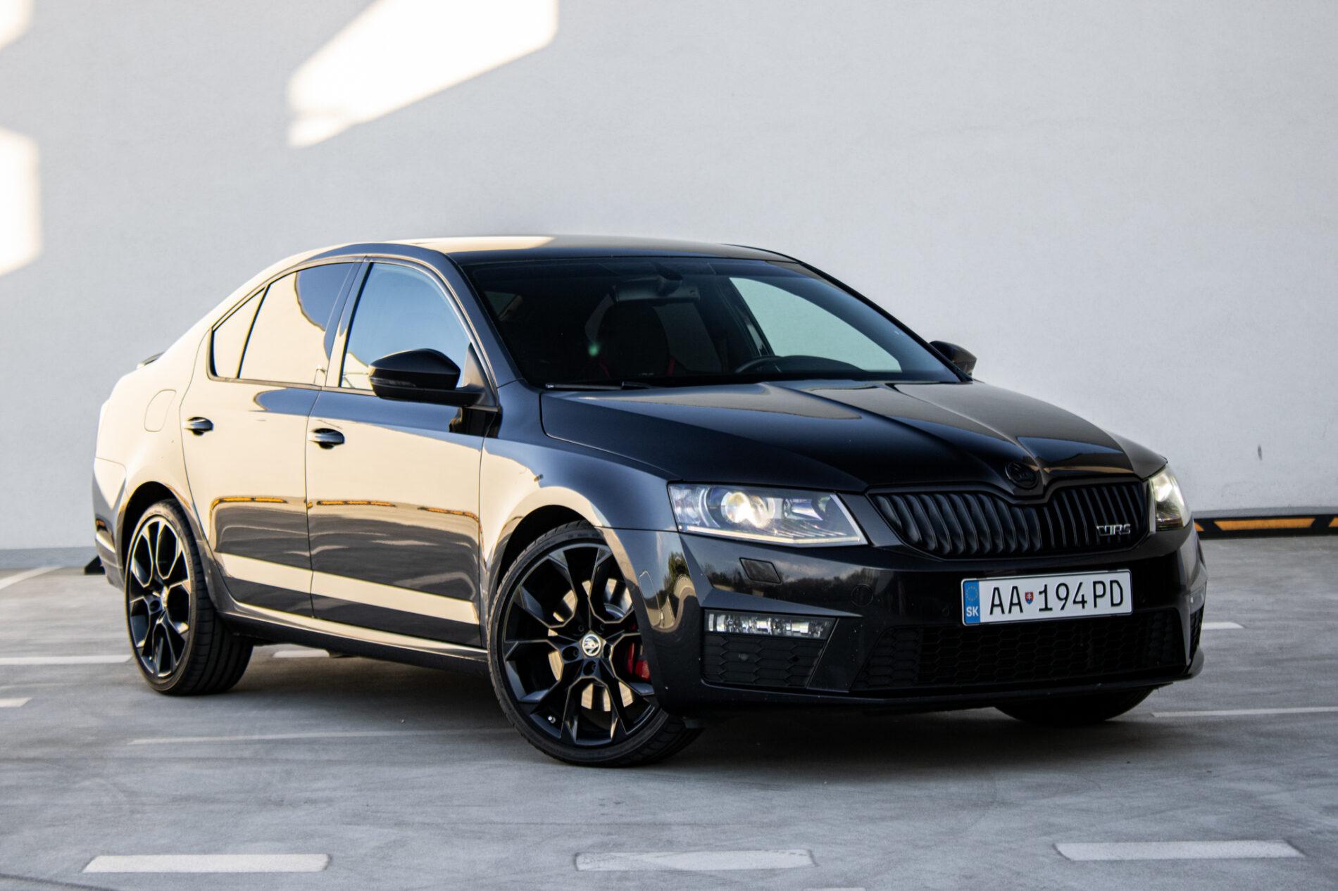 2016 Skoda Octavia RS, čierna sedan, 227 447 km