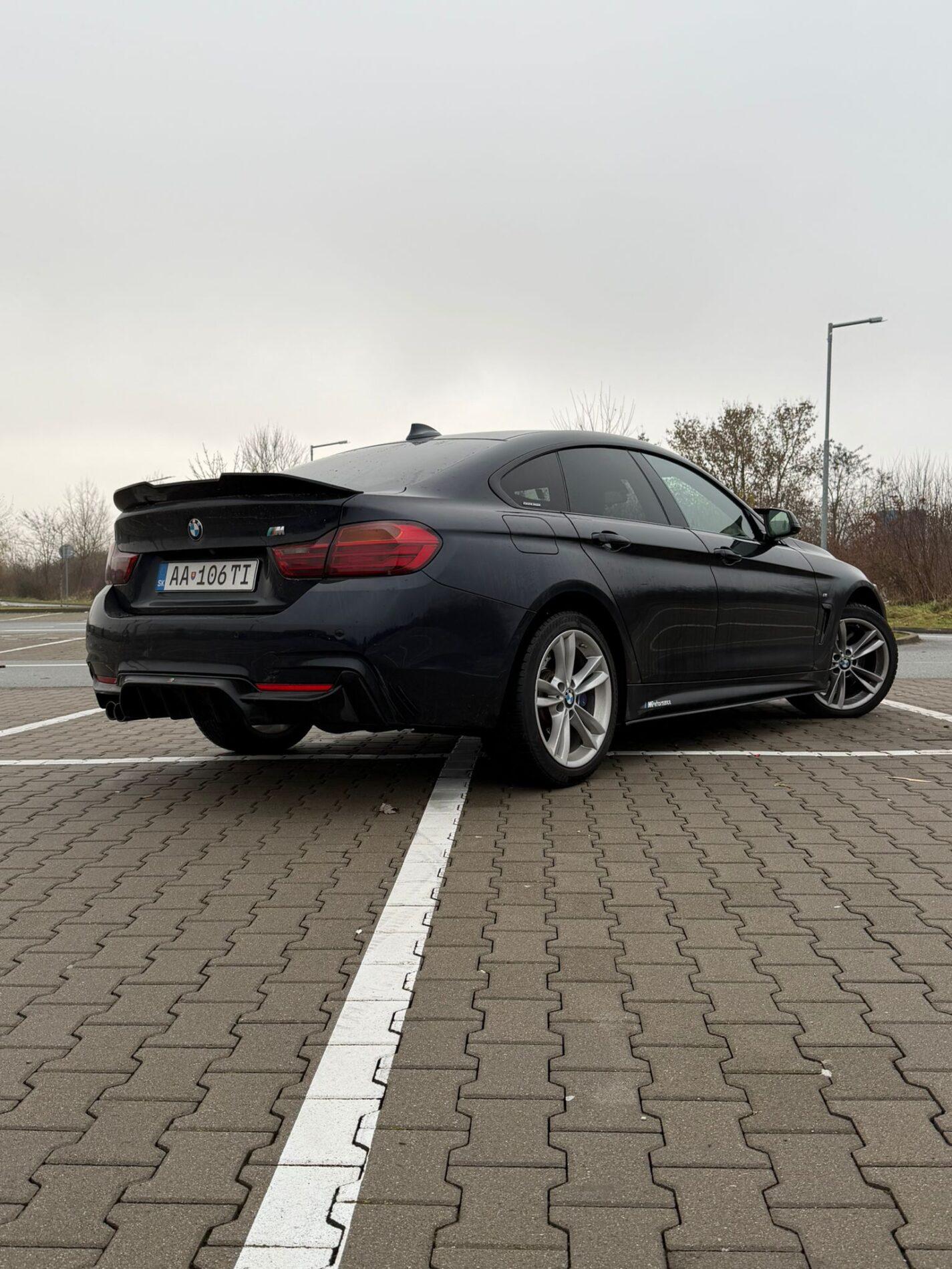 2016 BMW 435d, čierna kupé, 240 000 km