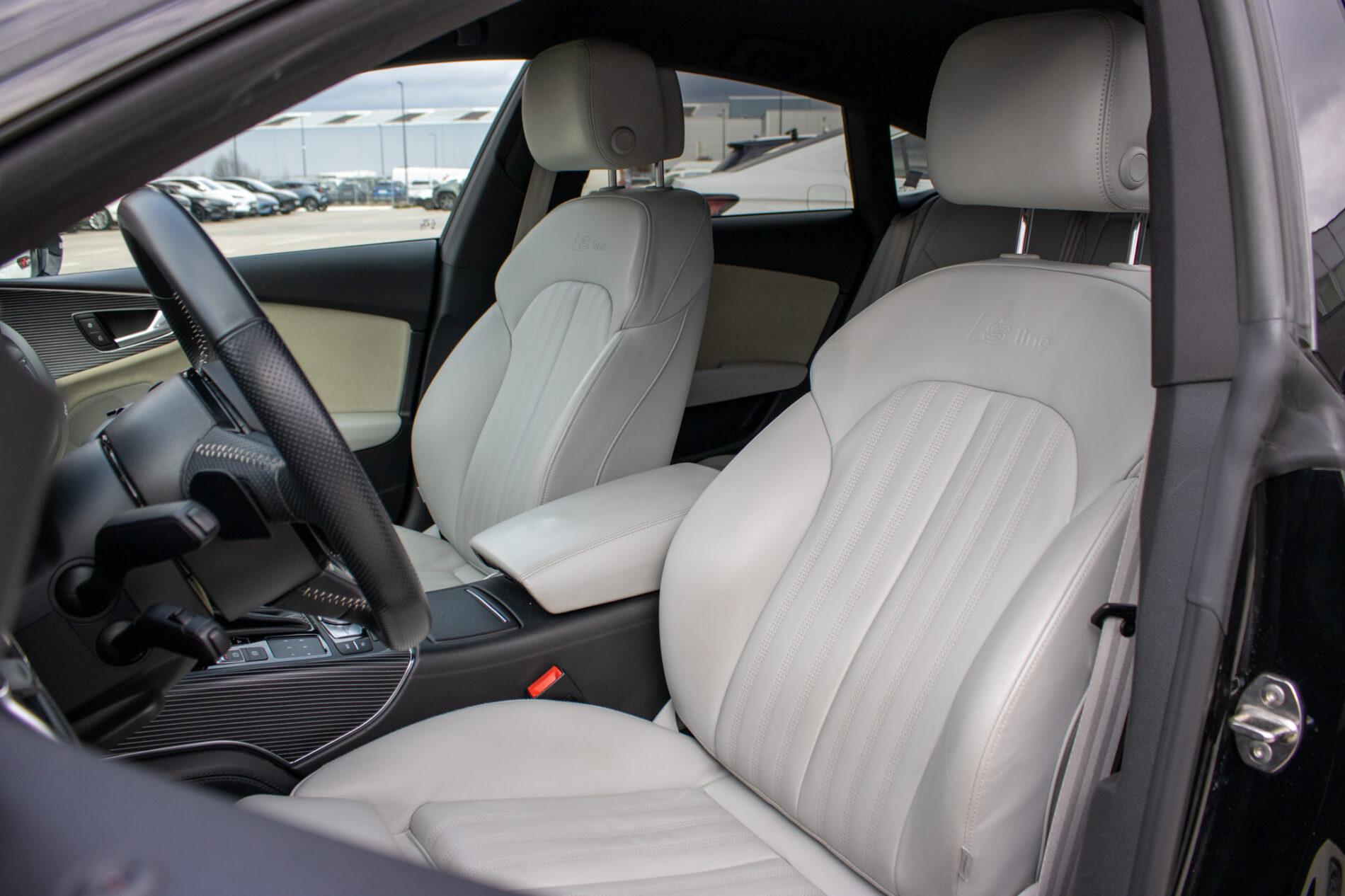 2017 AUDI A7, čierna hatchback, 95 370 km