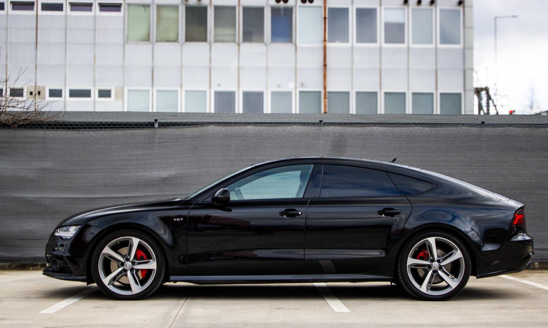 2017 AUDI A7, čierna hatchback, 95 370 km