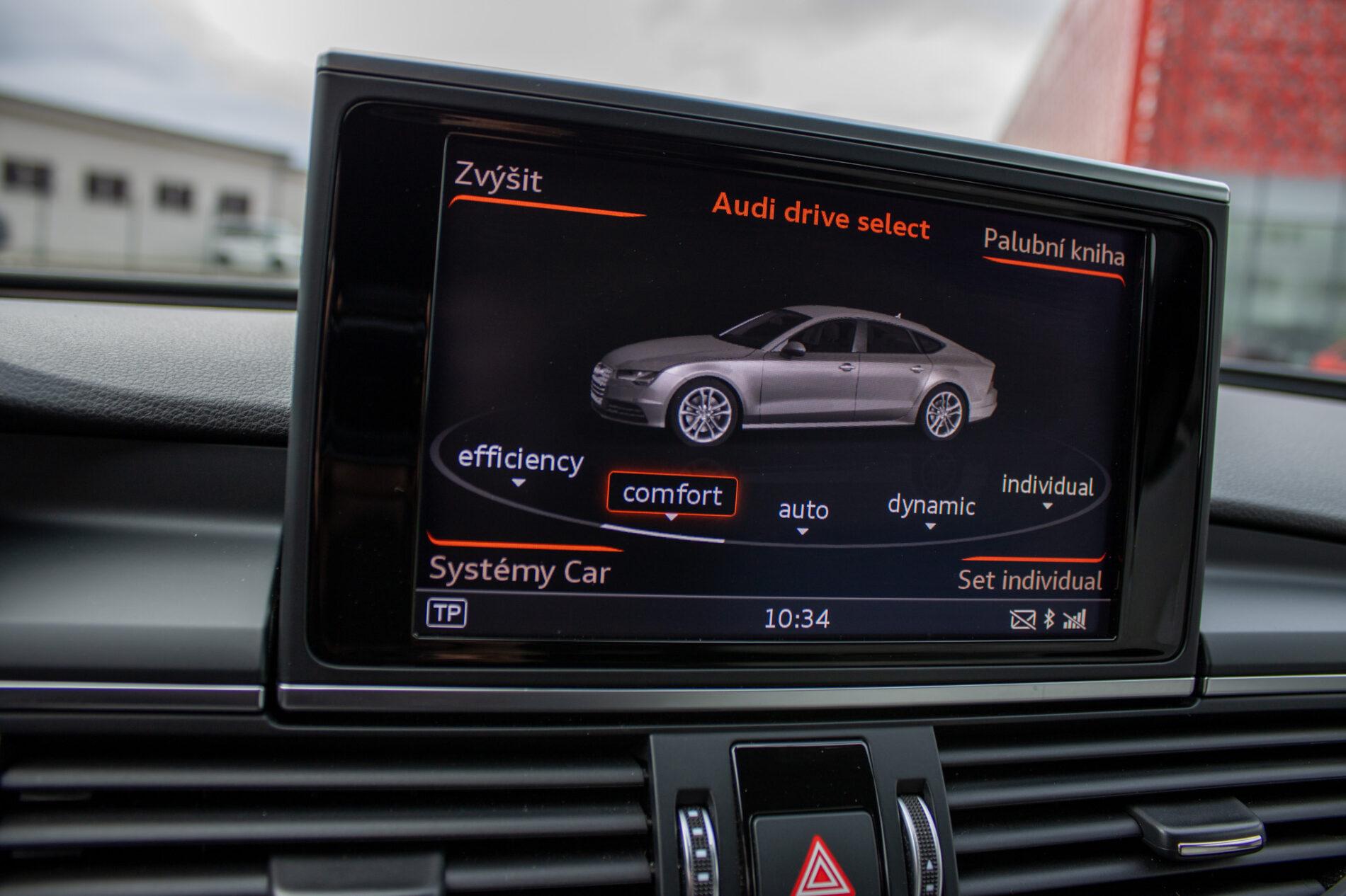 2017 AUDI A7, čierna hatchback, 95 370 km