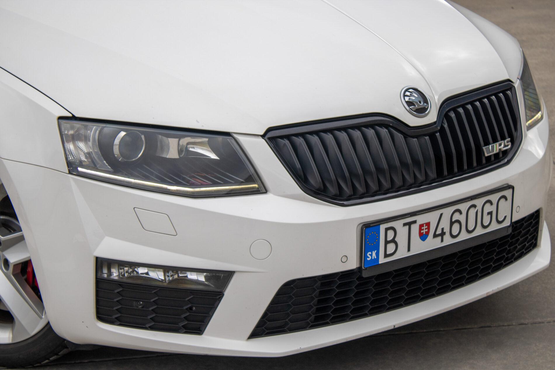 2013 Skoda Octavia RS, biela kombi, 222 175 km