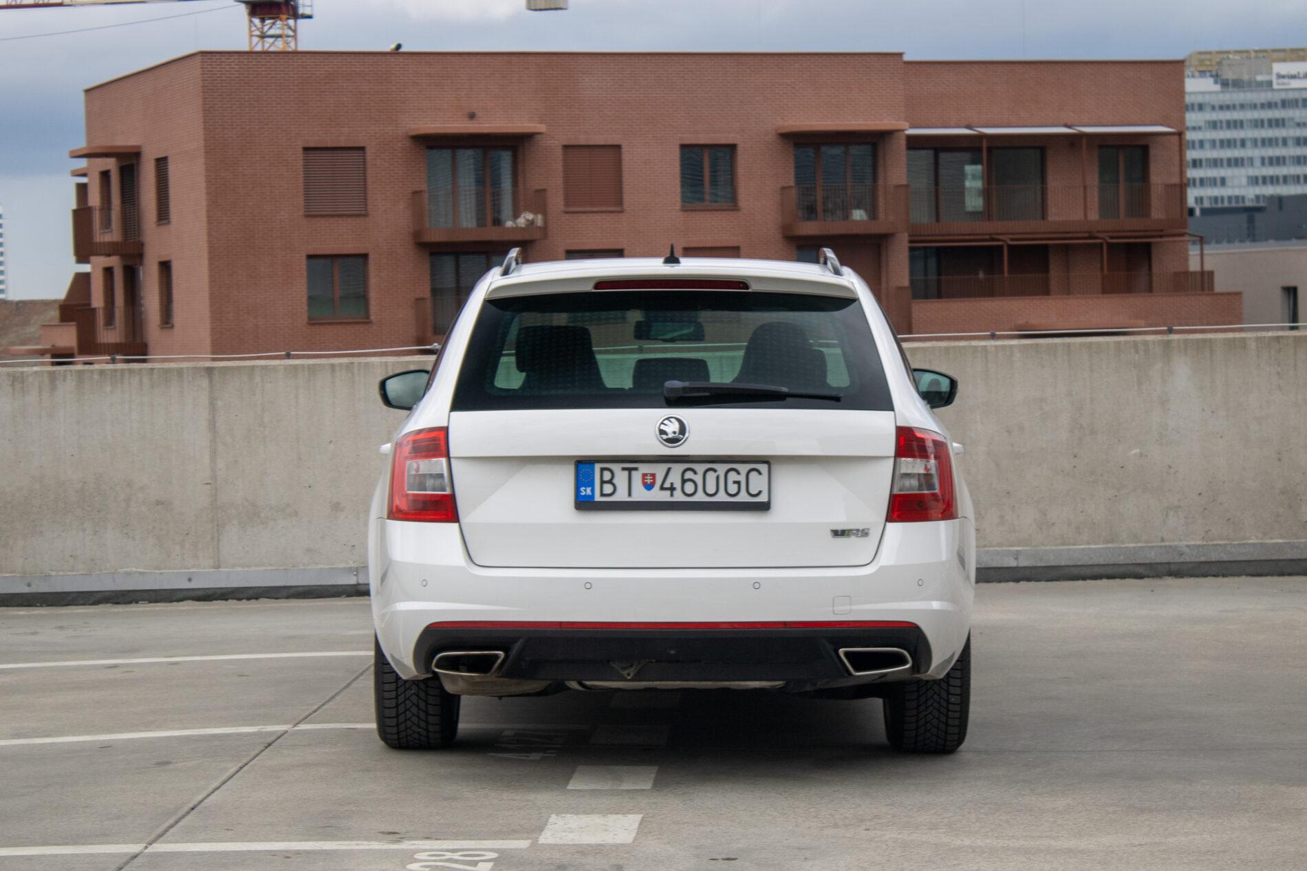 2013 Skoda Octavia RS, biela kombi, 222 175 km