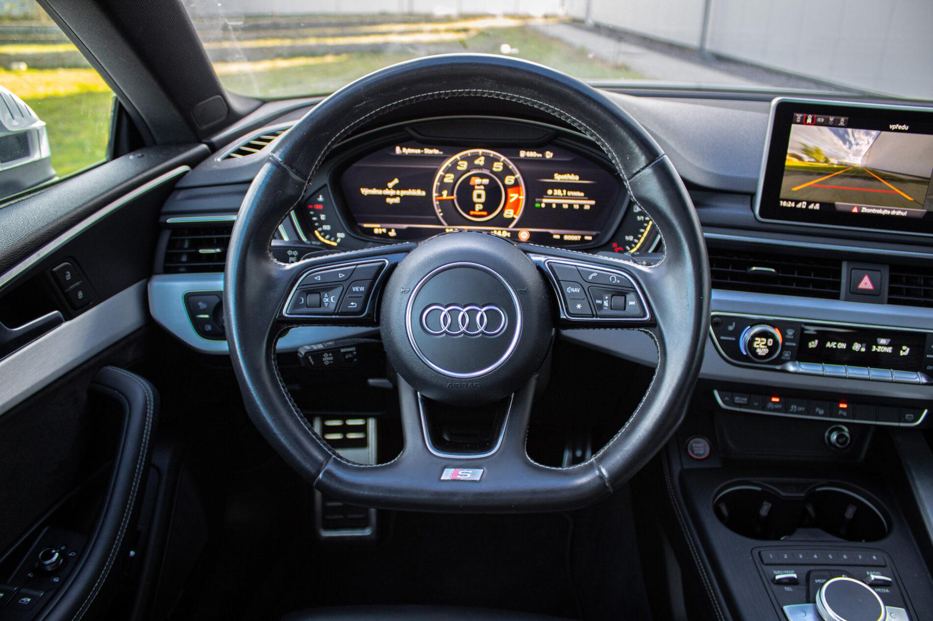 2016 AUDI S5, biela kupé, 62 493 km