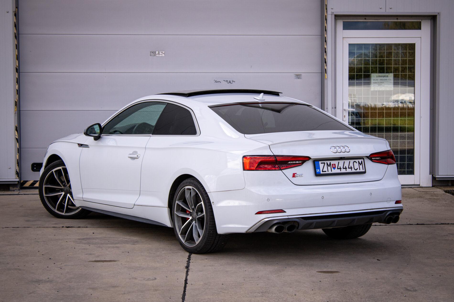 2016 AUDI S5, biela kupé, 62 493 km