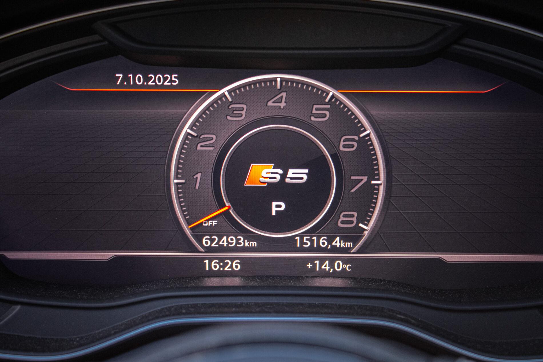 2016 AUDI S5, biela kupé, 62 493 km