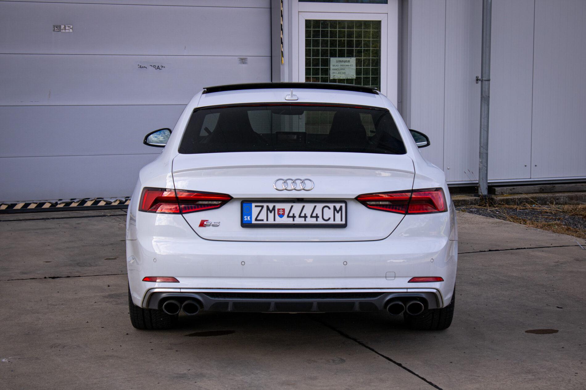 2016 AUDI S5, biela kupé, 62 493 km