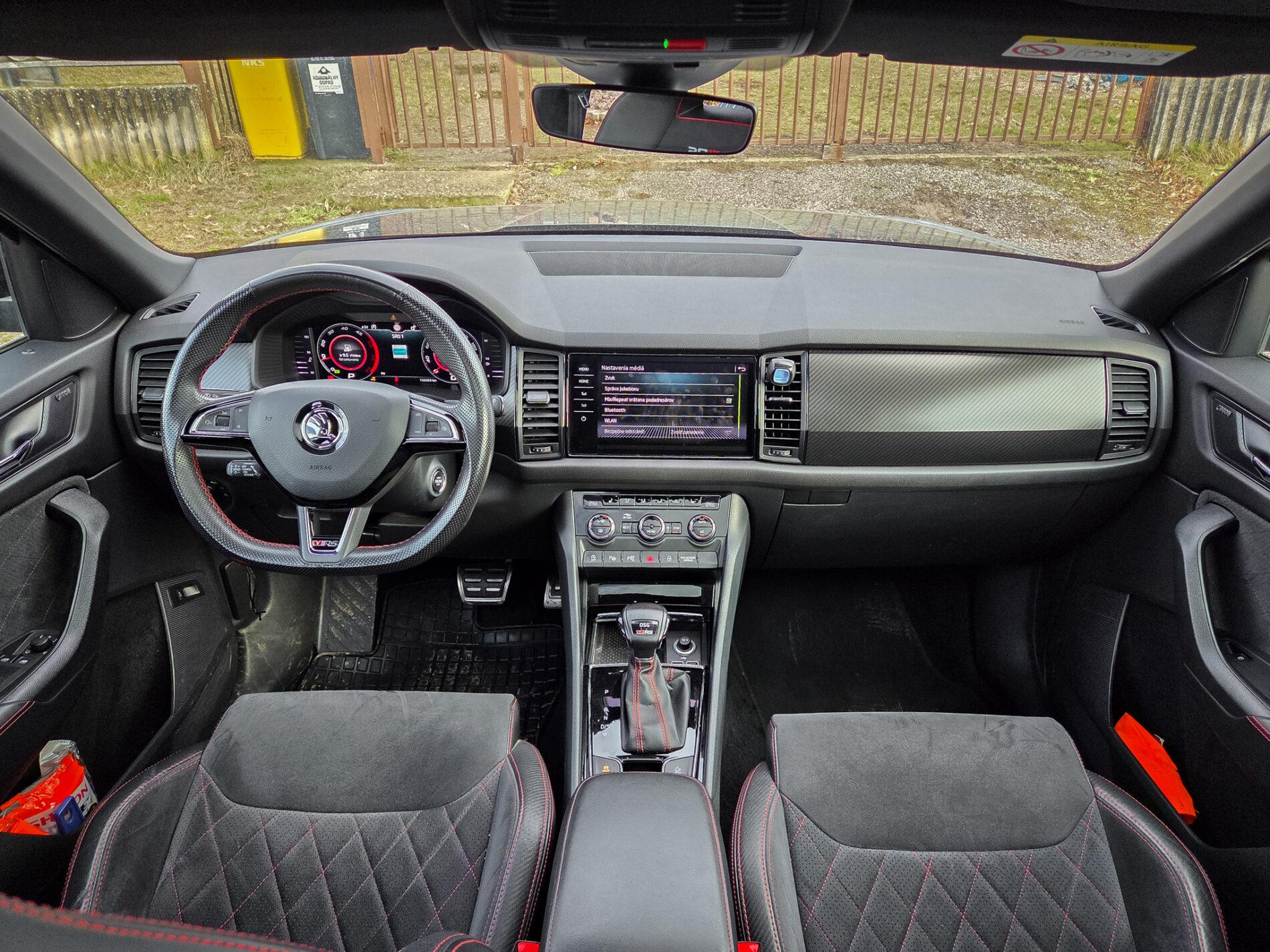 2019 Skoda Kodiaq RS, sivá suv, 156 069 km