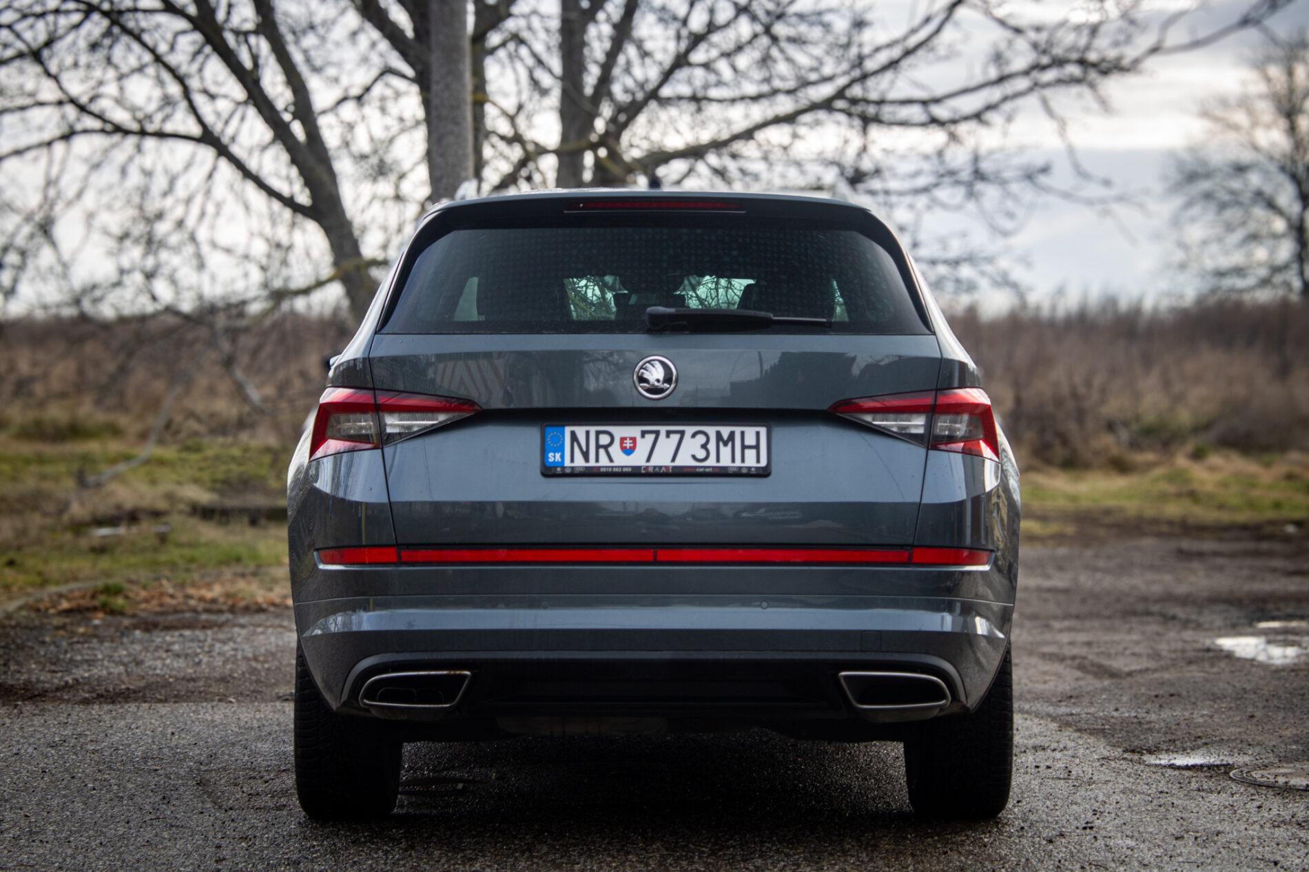 2019 Skoda Kodiaq RS, sivá suv, 156 069 km