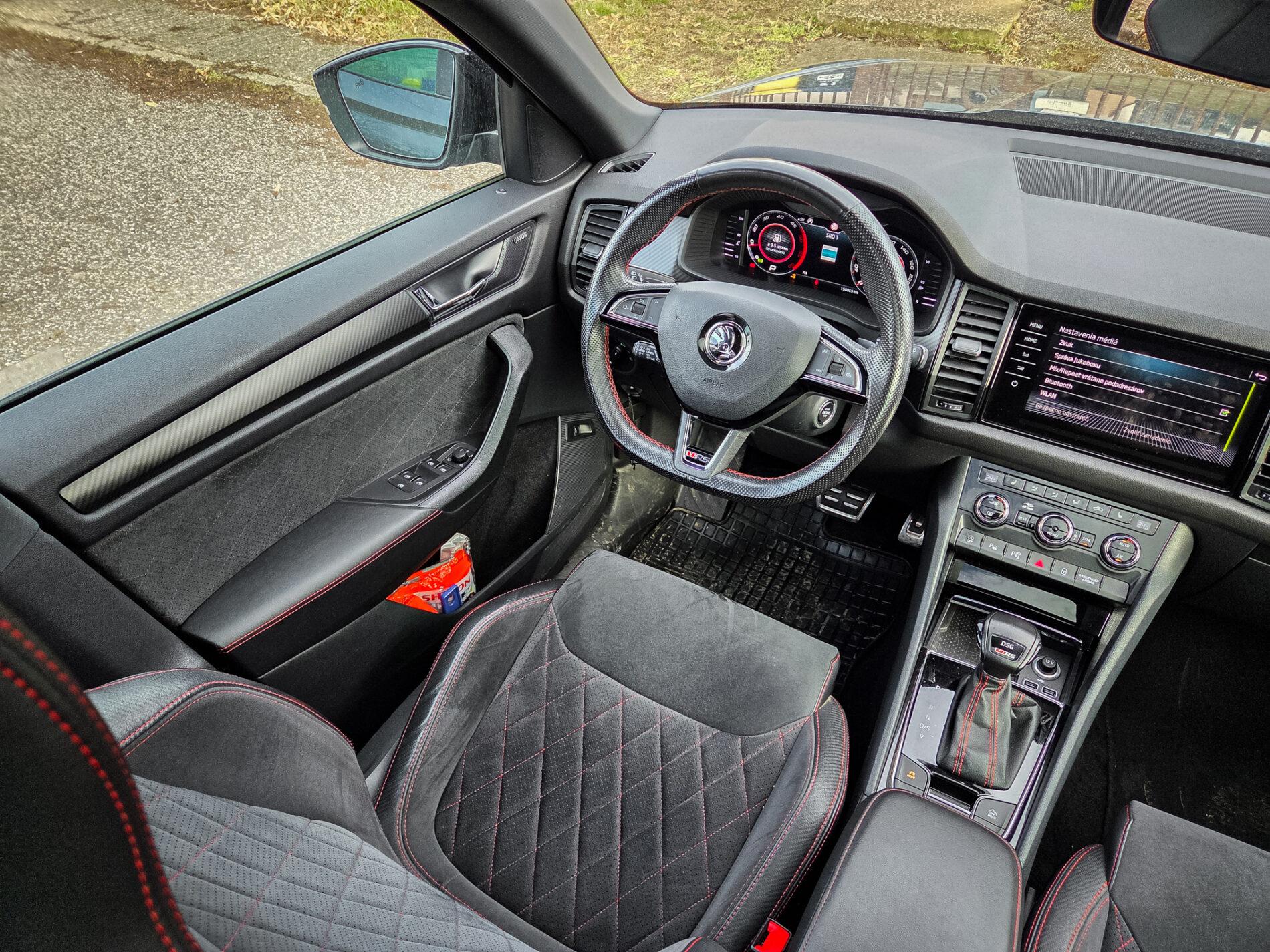 2019 Skoda Kodiaq RS, sivá suv, 156 069 km