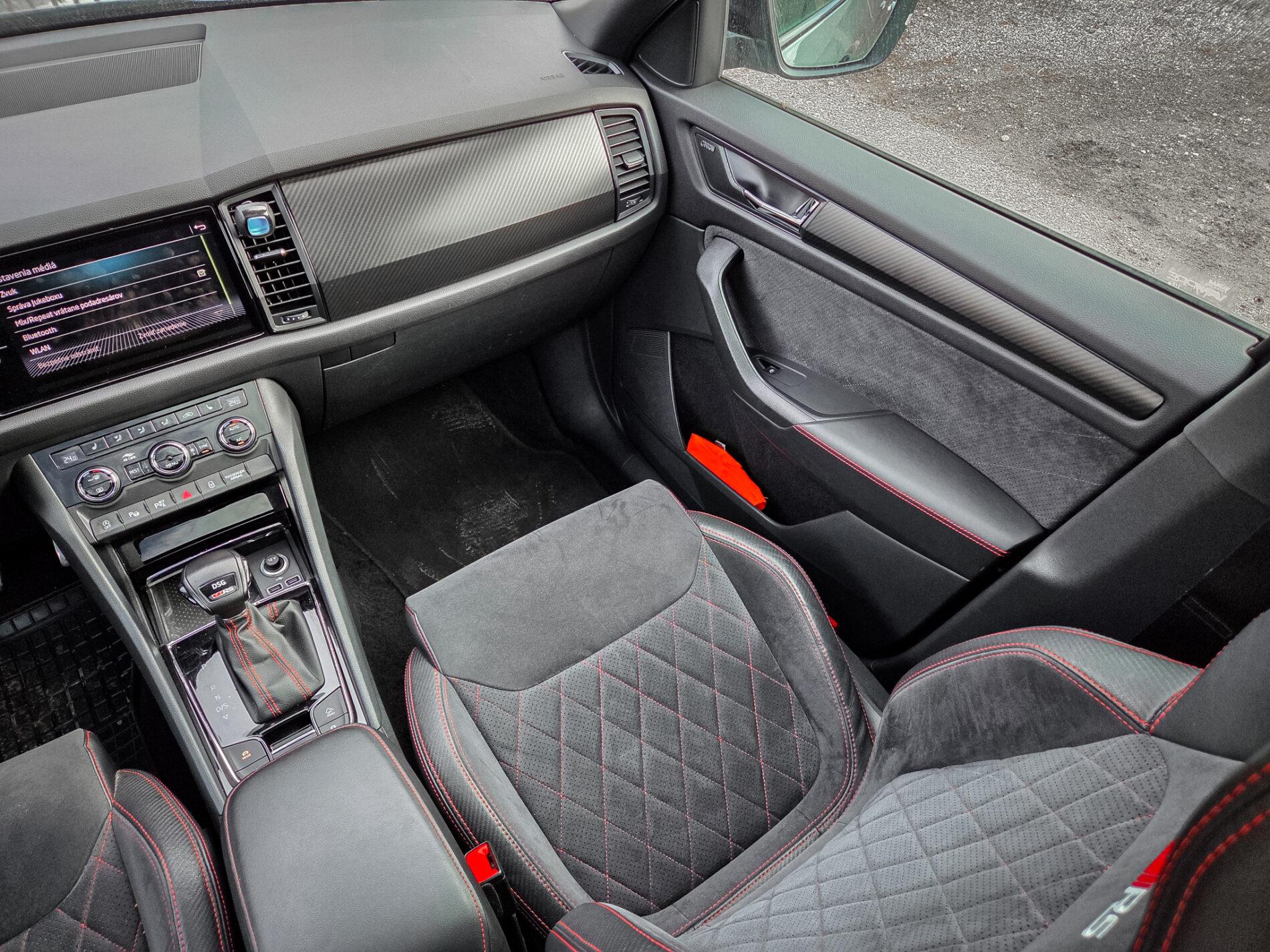 2019 Skoda Kodiaq RS, sivá suv, 156 069 km